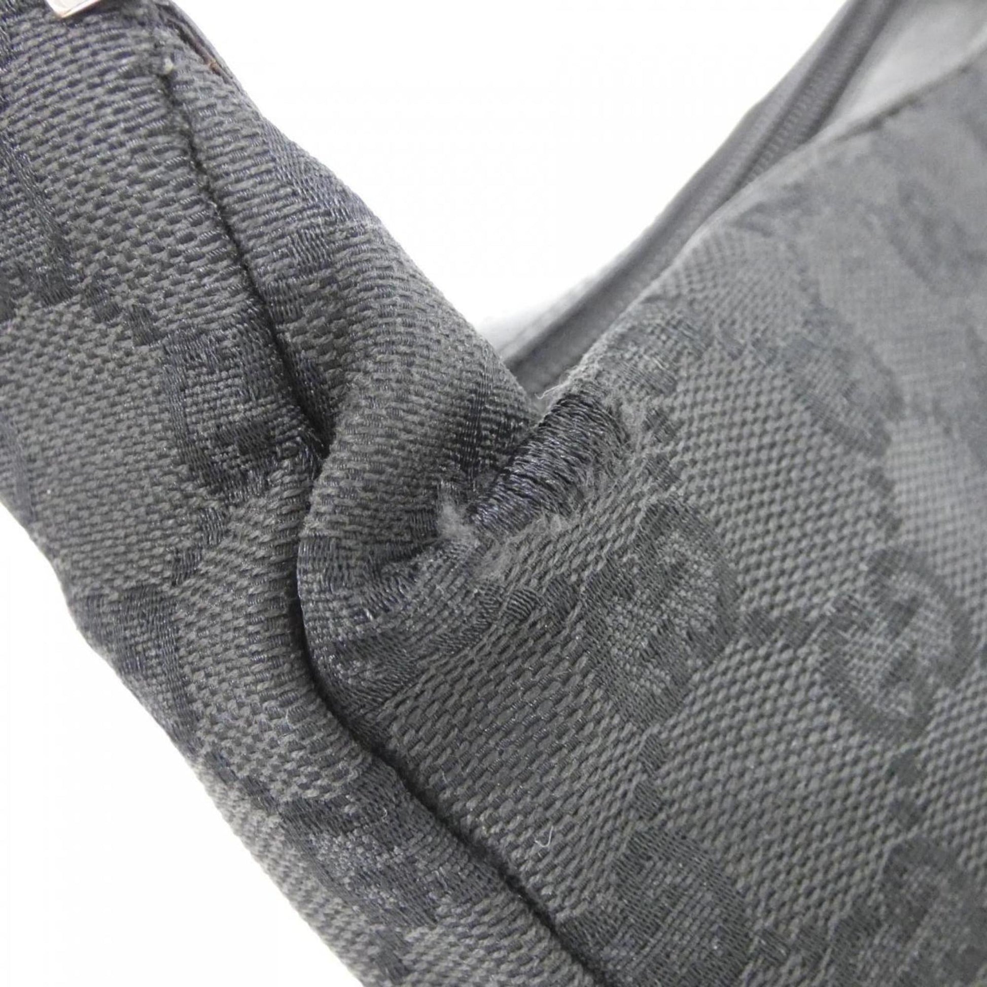 Gucci Gg Canvas Black Gg Canvas Shoulder Bag