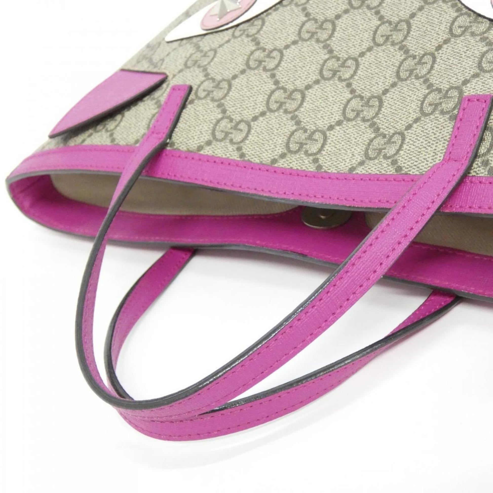 Gucci Beige Gg Supreme Handbag
