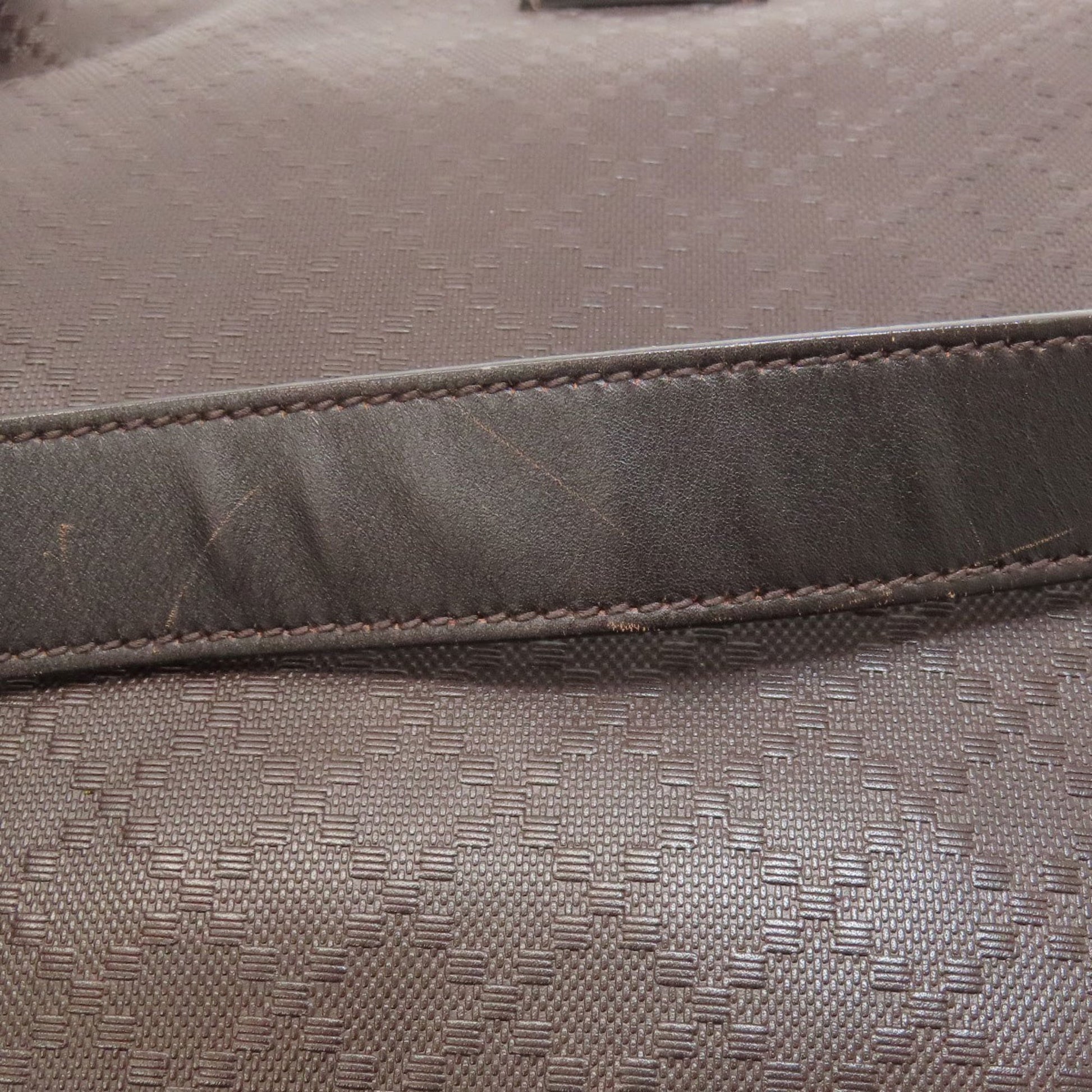 Gucci Brown Leather Shoulder Bag