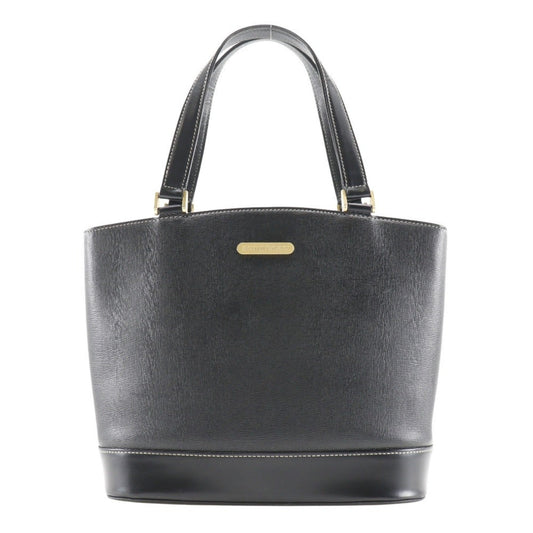 Burberry Handbag Tote Bag Leather Black Tote Bag 4