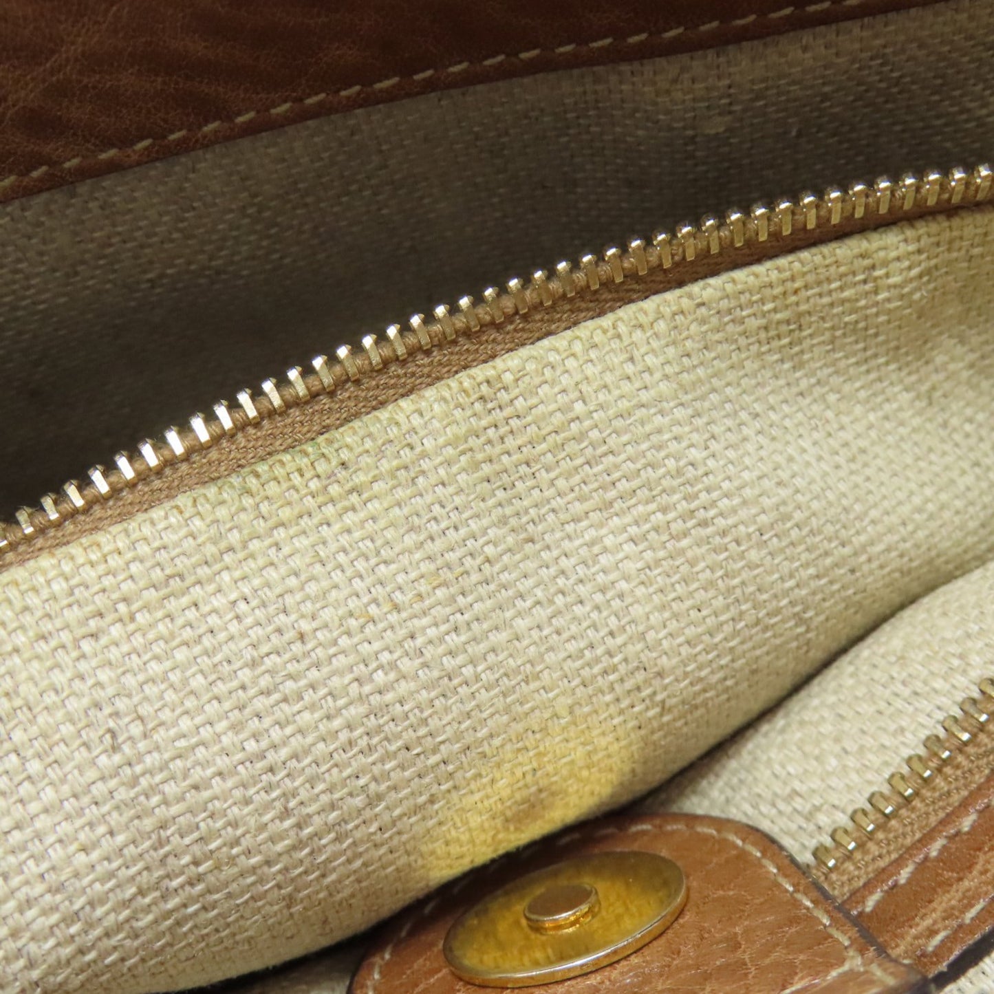 Gucci Blue Brown Orange Leather Straw Tote Bag
