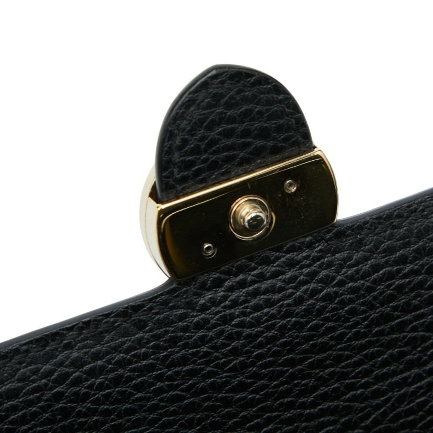 Gucci Black Leather Shoulder Bag