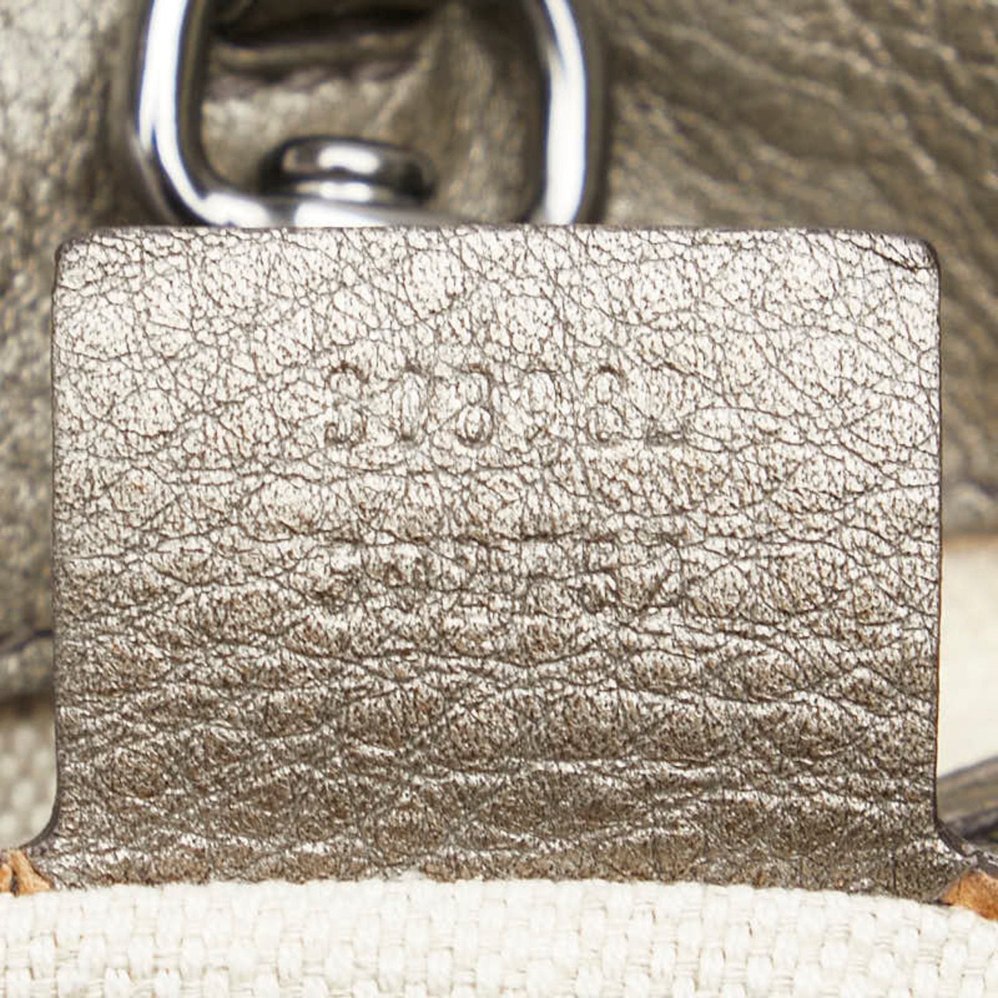 Gucci Gold Leather Shoulder Bag