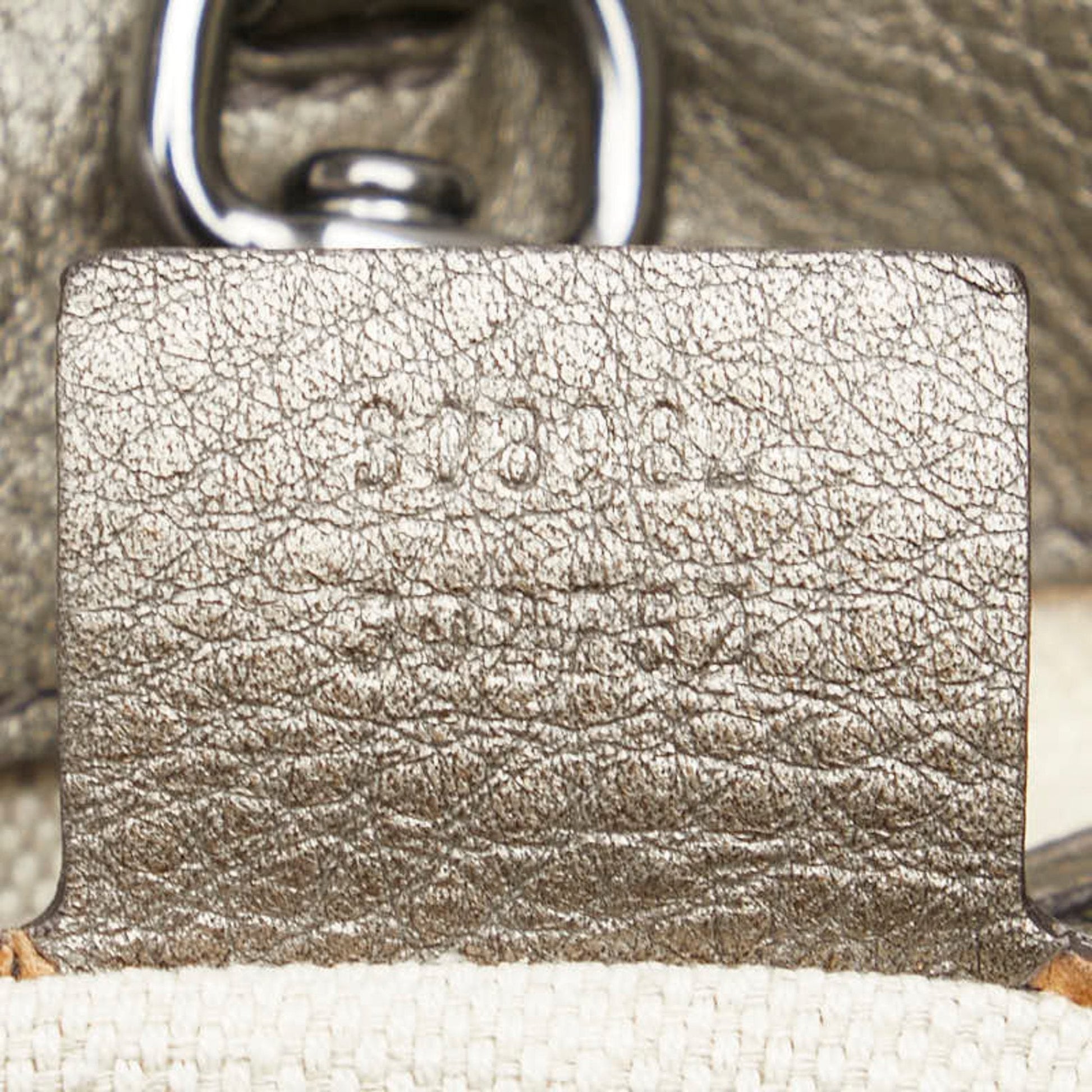 Gucci Gold Leather Shoulder Bag