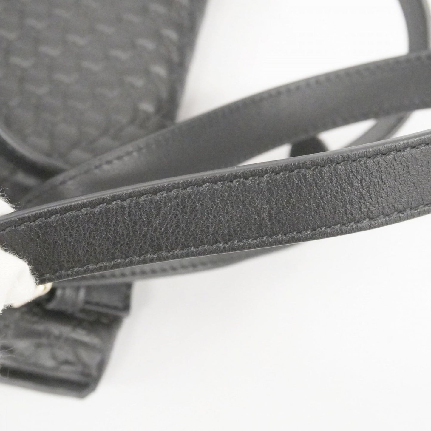 Gucci Black Leather Backpack