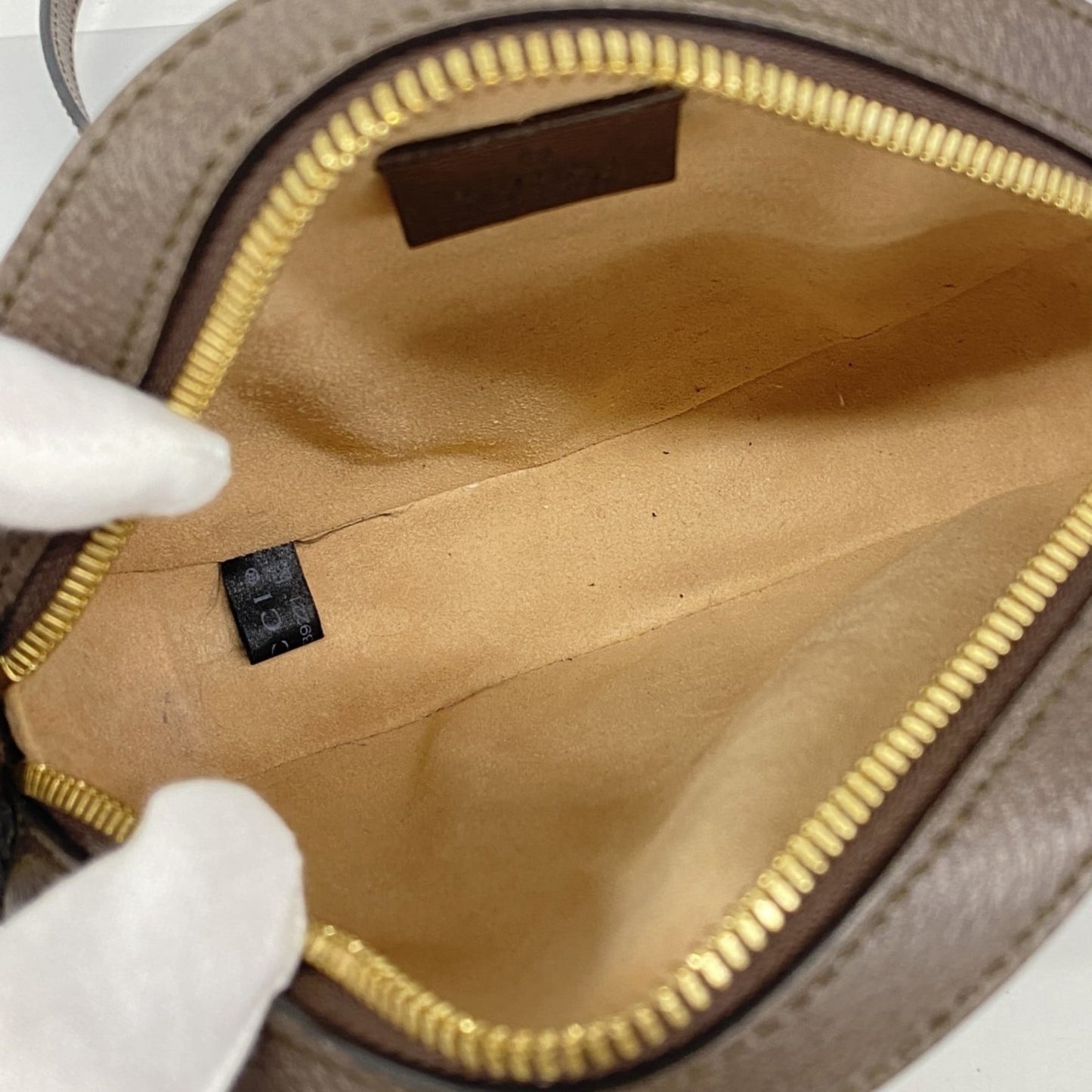 Gucci Brown Pvc Leather Shoulder Bag