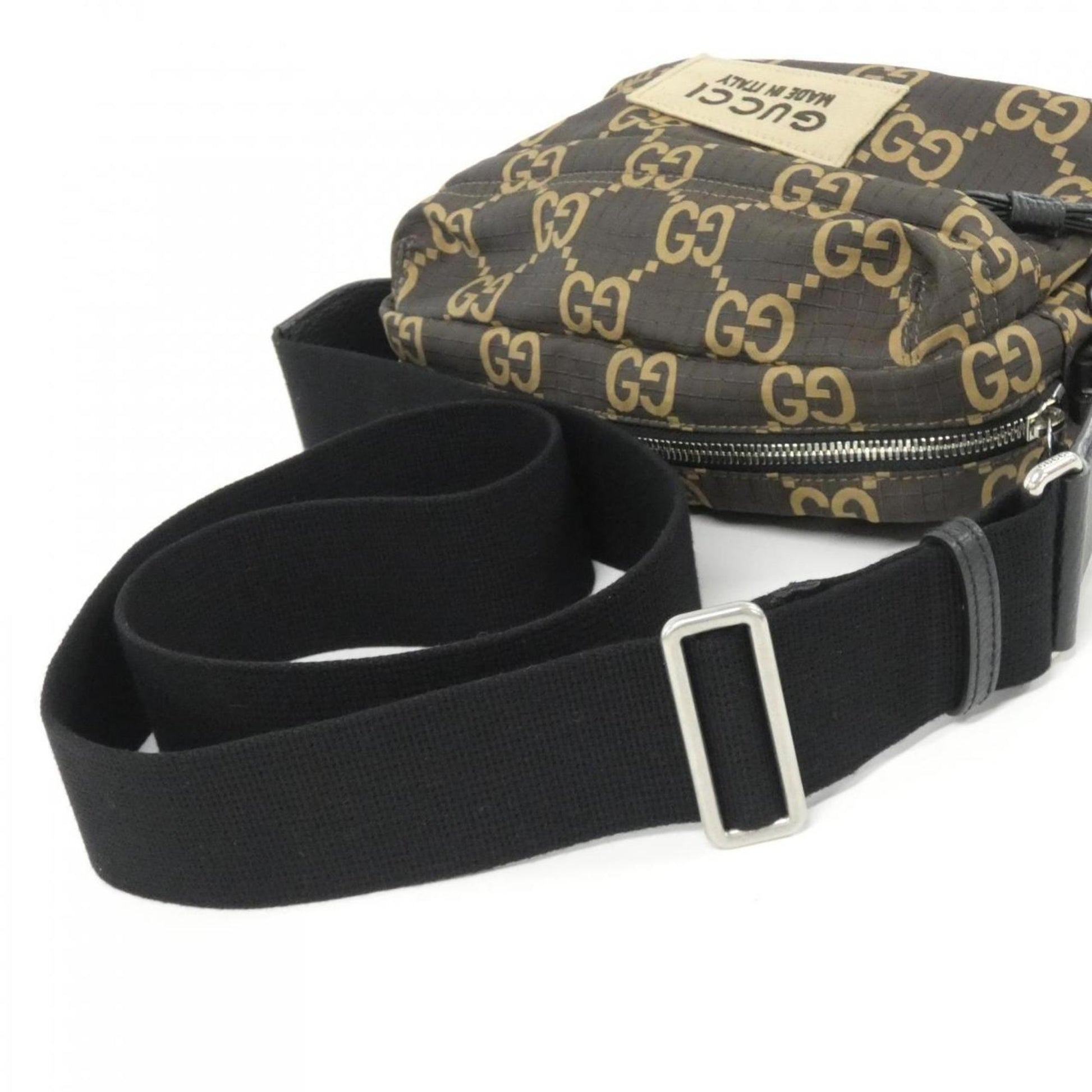 Gucci Beige Polyester Shoulder Bag