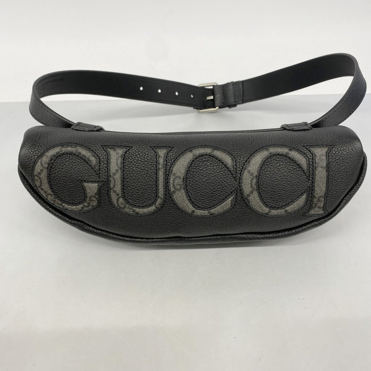 Gucci Black Leather Fanny Pack