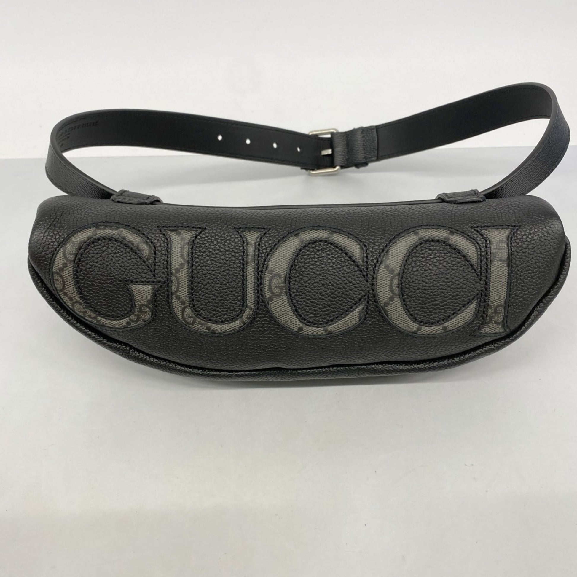 Gucci Black Leather Fanny Pack