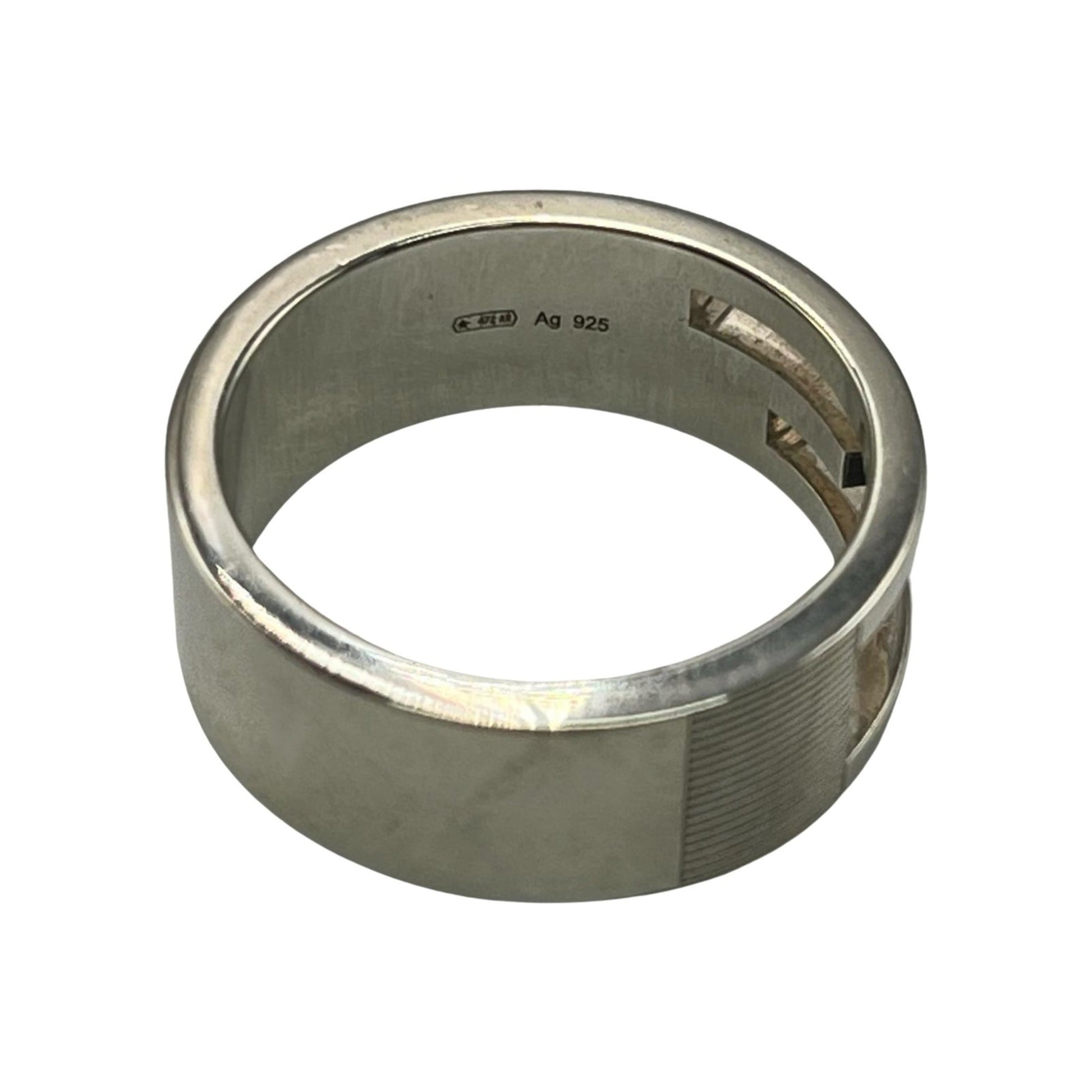 Gucci Silver Silver 925 Band Ring