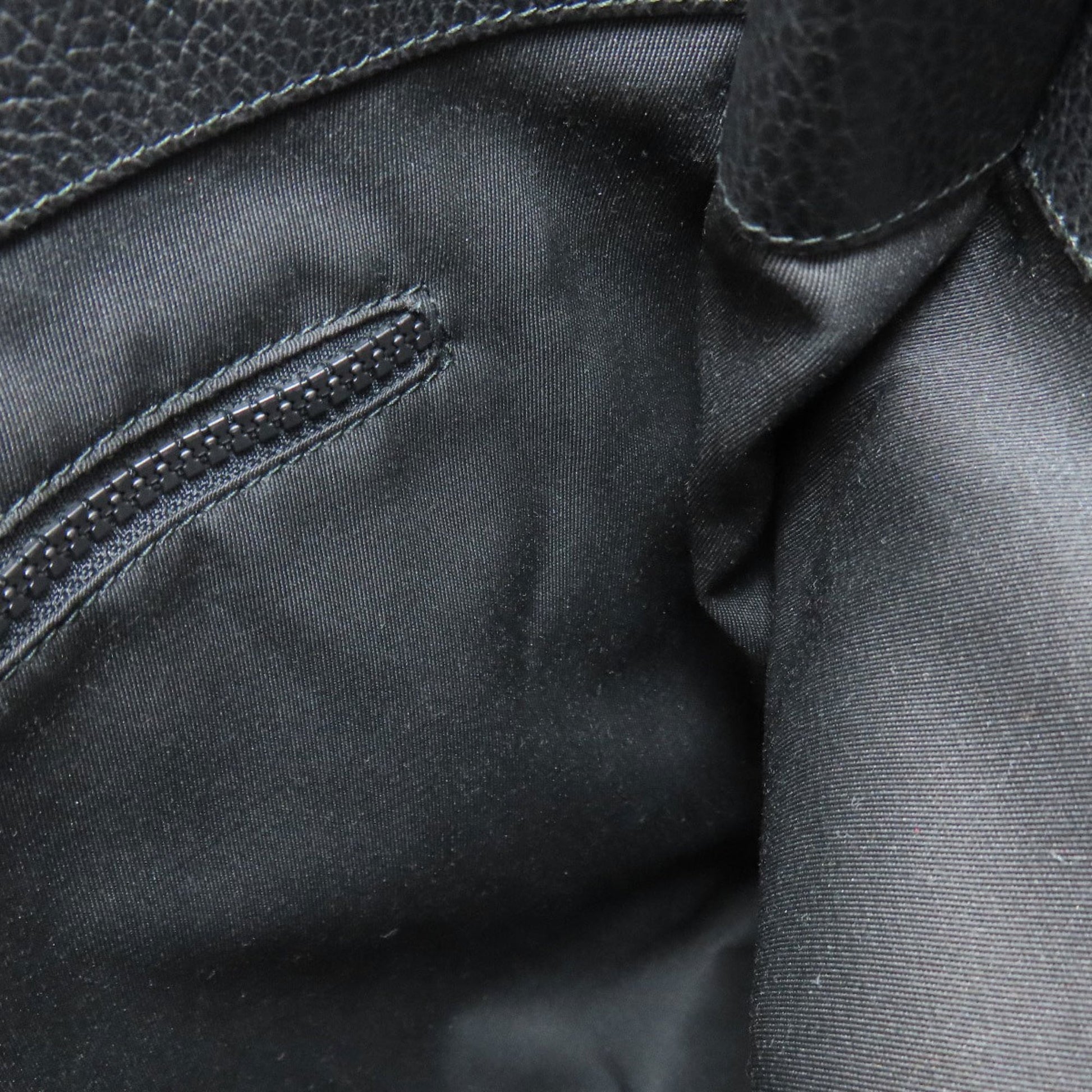 Gucci Black Nylon Canvas Tote Bag