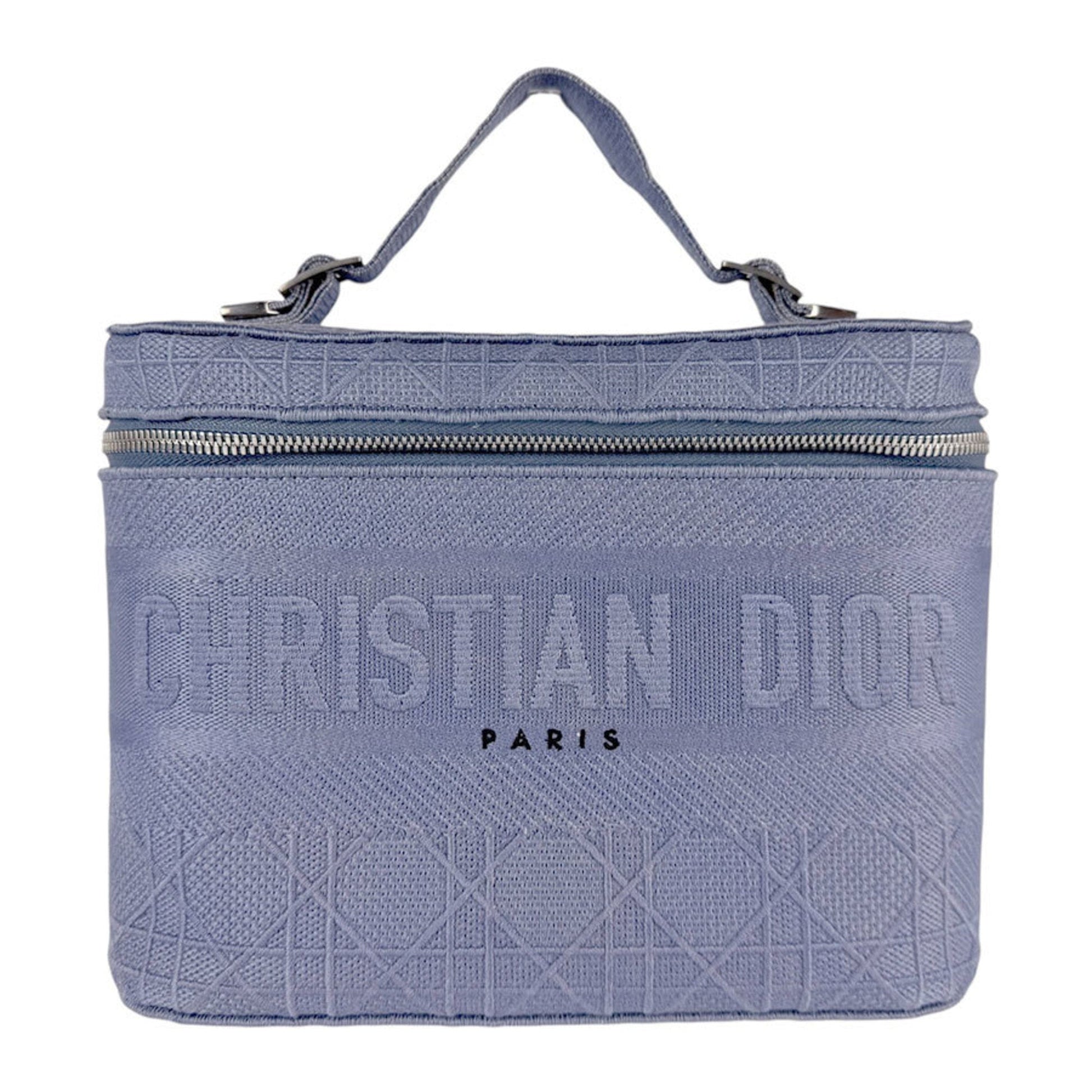 Dior Handbag Christian 2 Canvas Blue