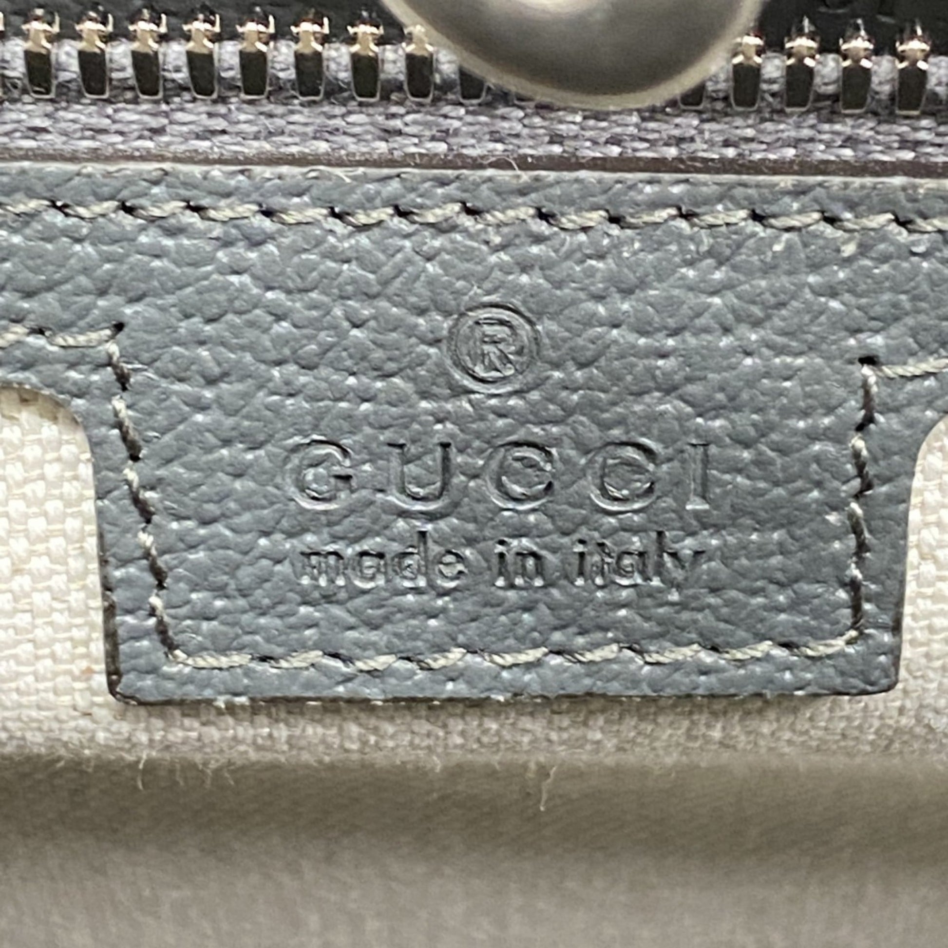 Gucci Gray Pvc Tote Bag