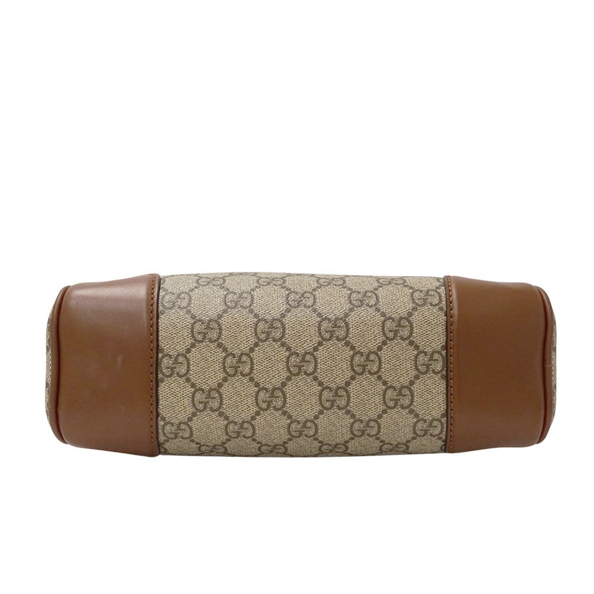 Gucci Beige Brown Gg Supreme Shoulder Bag