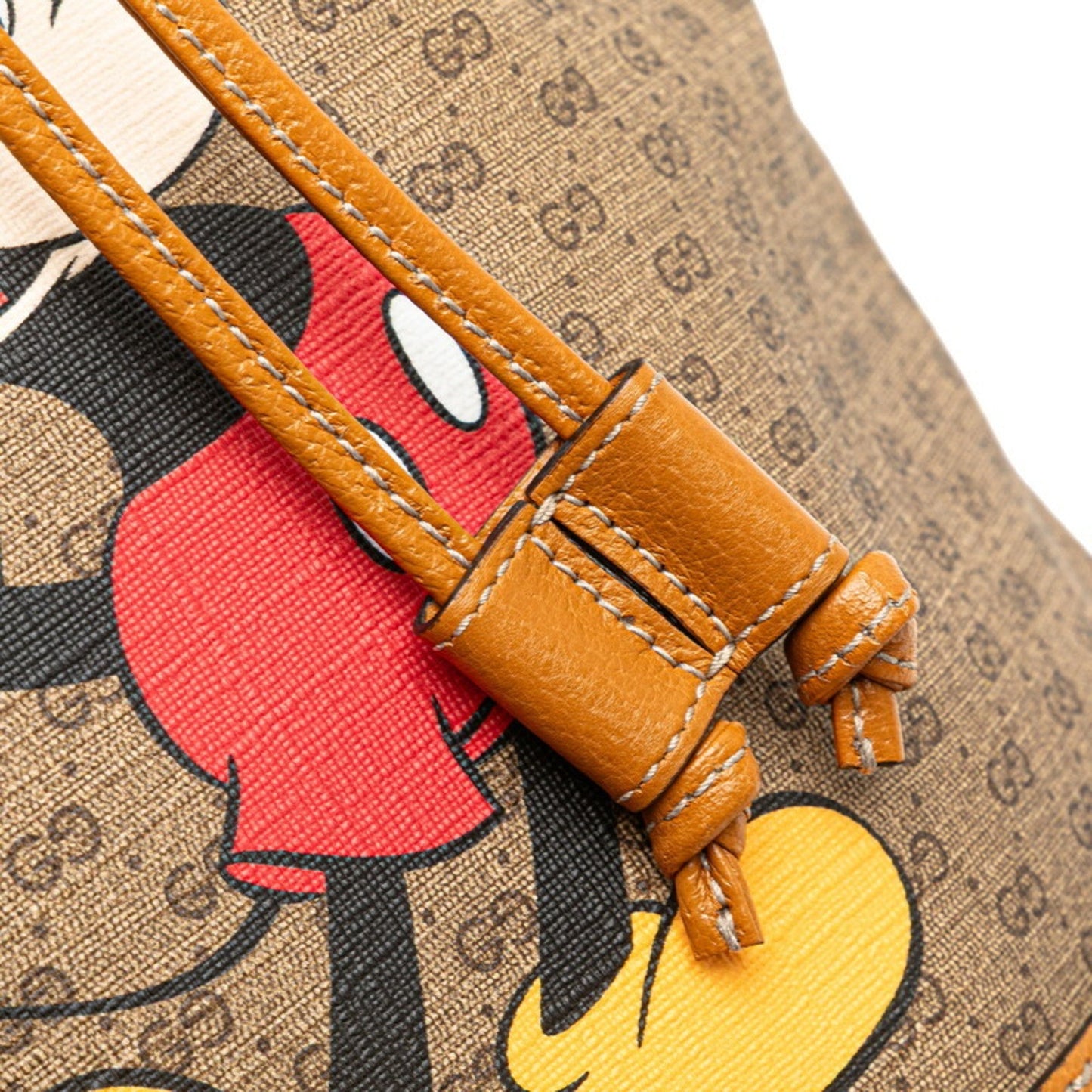 Gucci Brown Pvc Leather Shoulder Bag