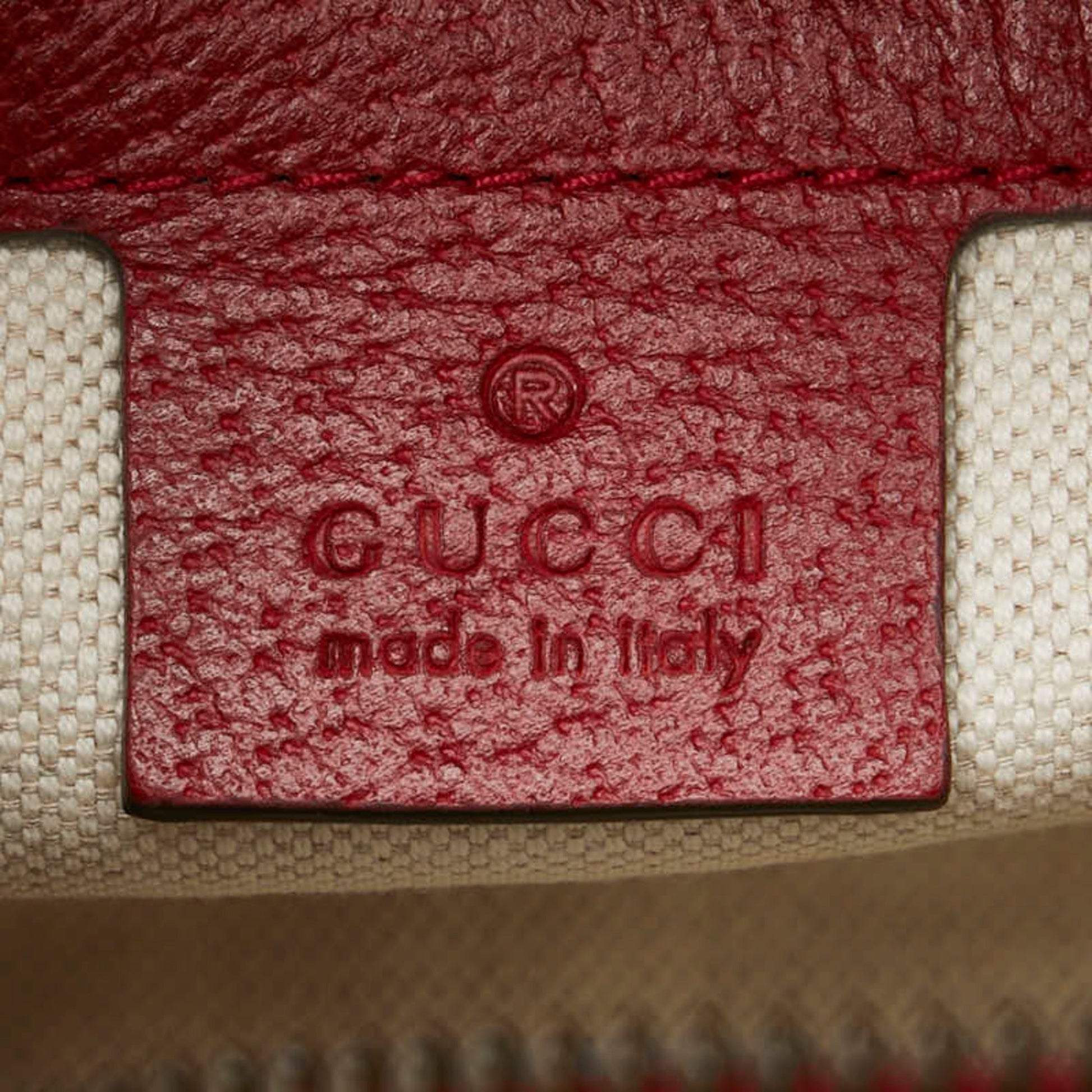 Gucci Multi-Color Canvas Leather Sling Bag