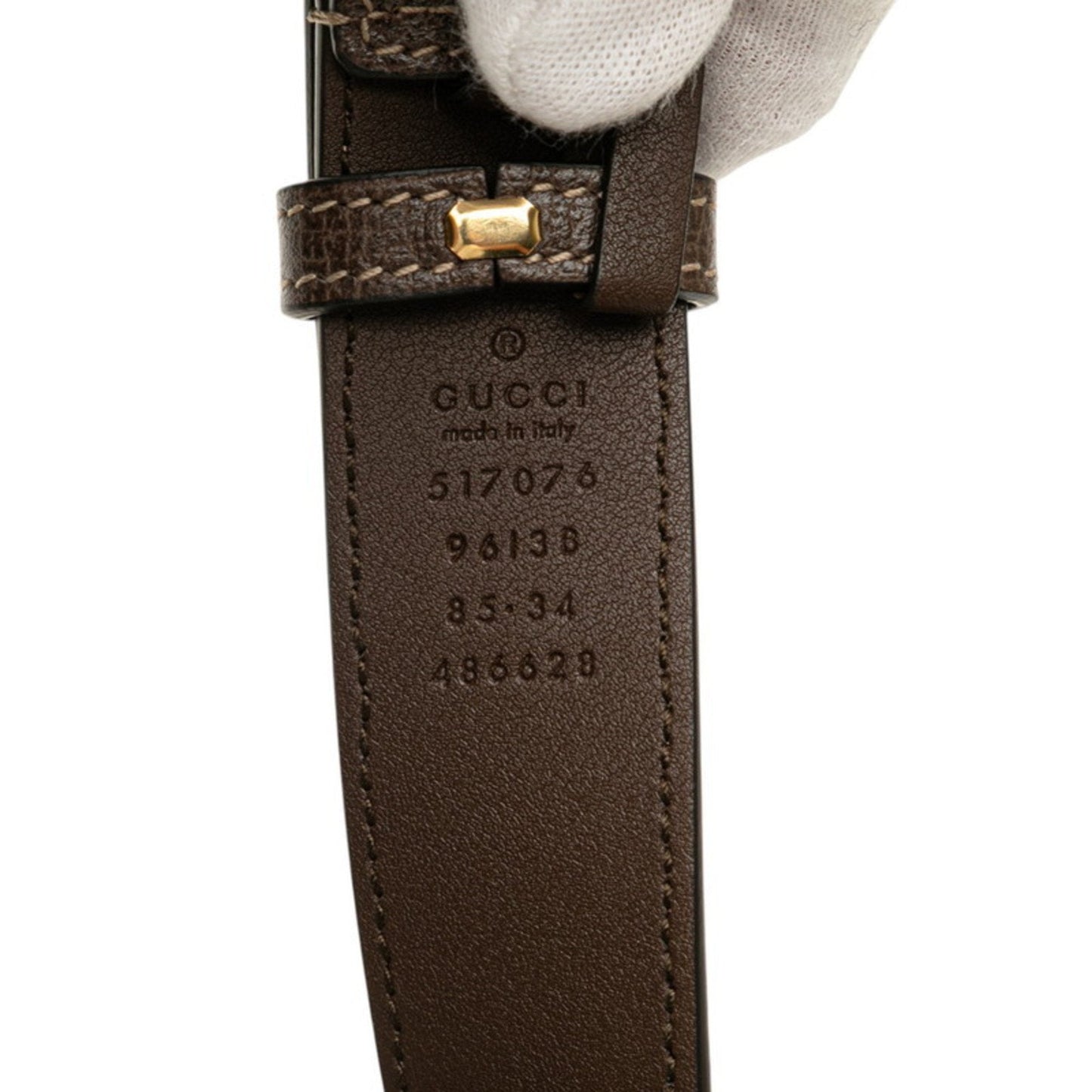 Gucci Ophidia Beige Brown Pvc Leather Fanny Pack