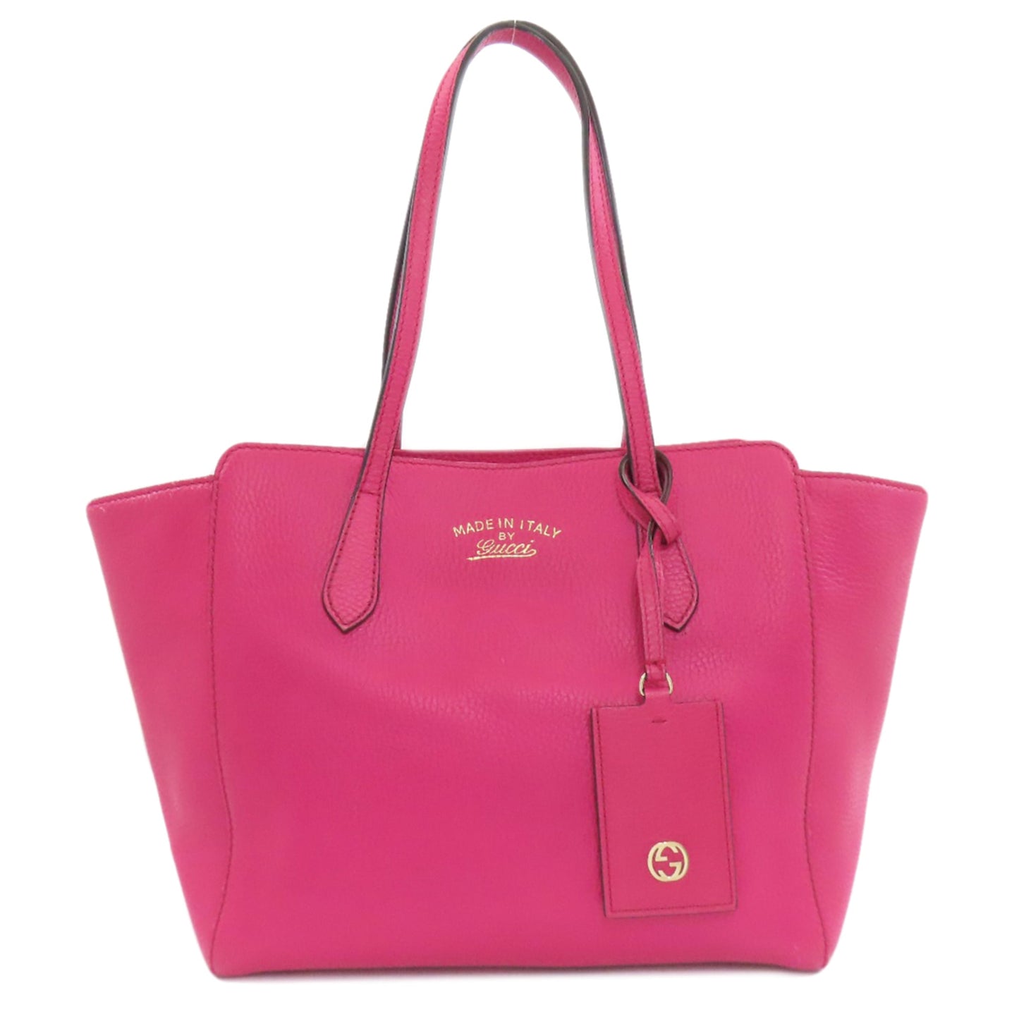 Gucci Pink Leather Tote Bag