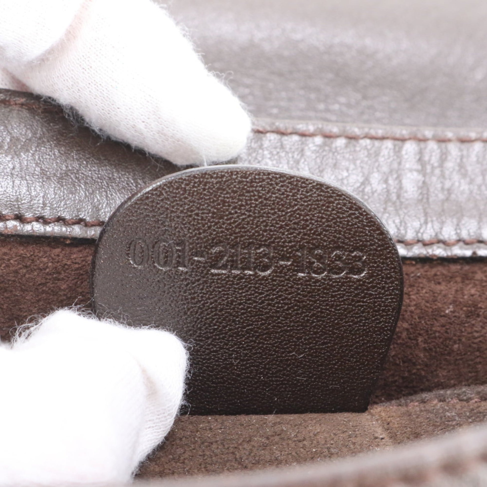 Gucci Brown Leather Shoulder Bag