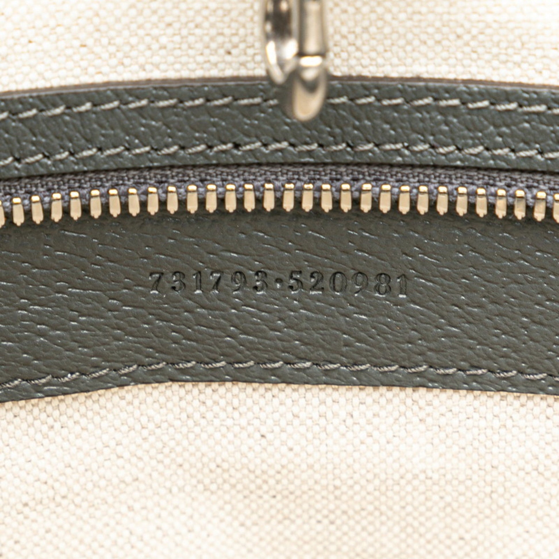 Gucci Gray Pvc Leather Handbag Shoulder Bag