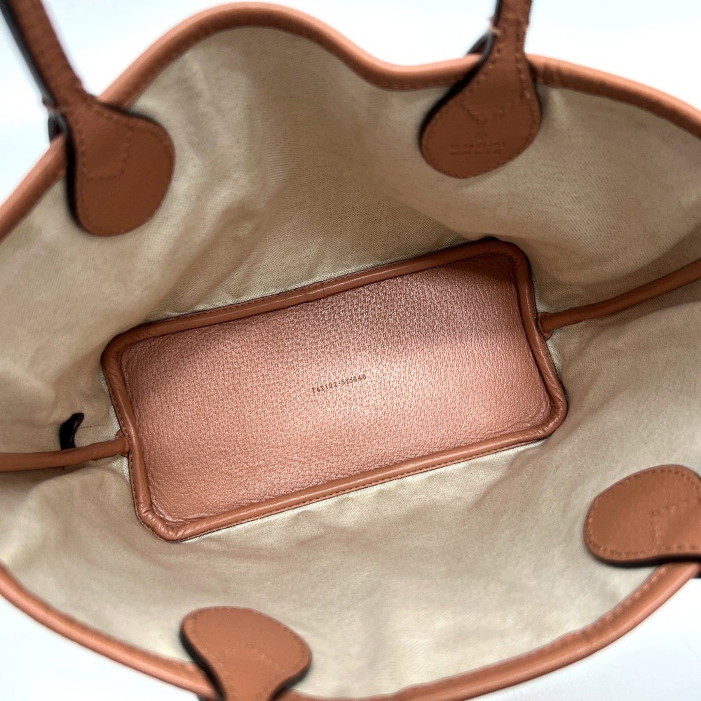 Gucci Pink Gg Canvas Tote Bag
