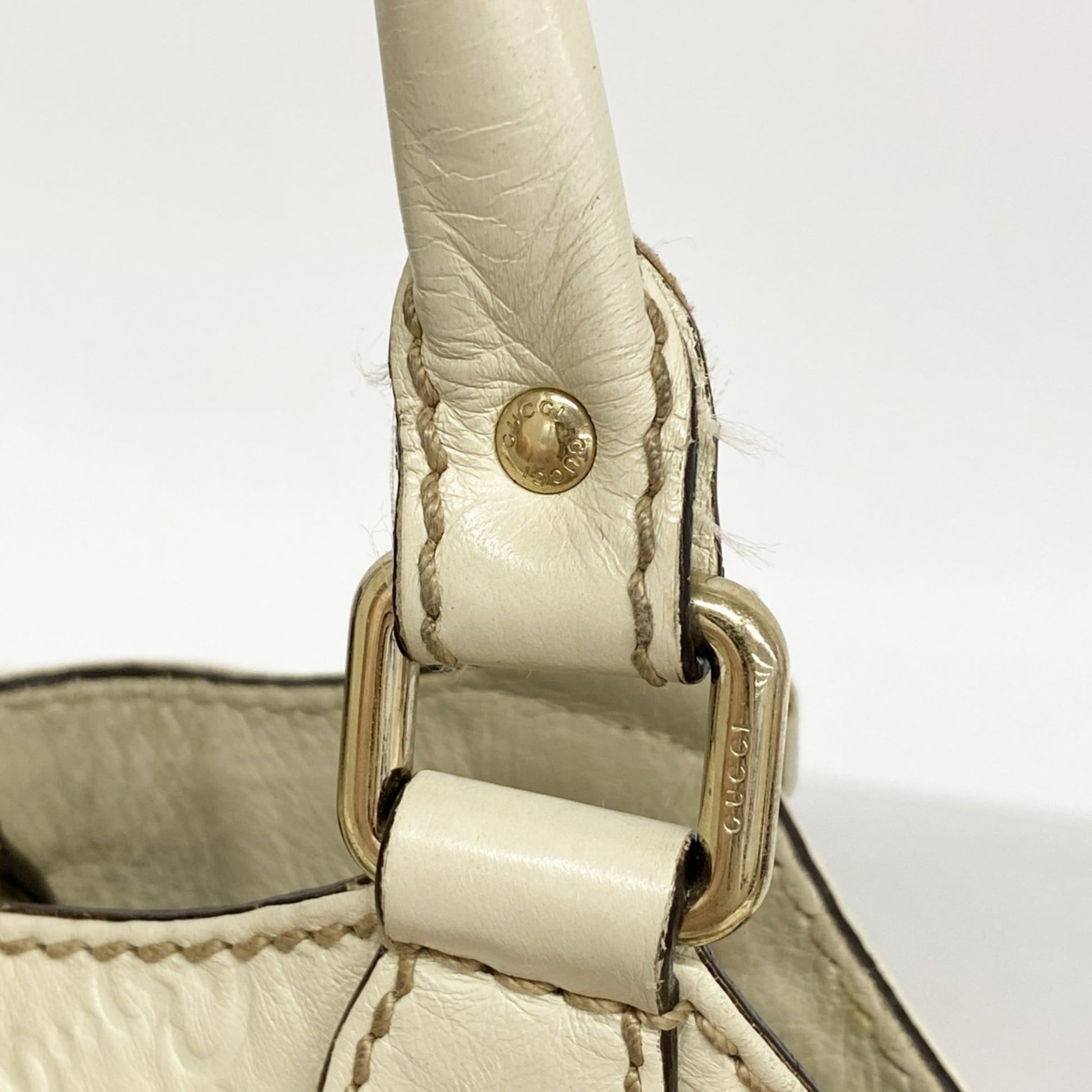Gucci Brown Canvas Tote Bag