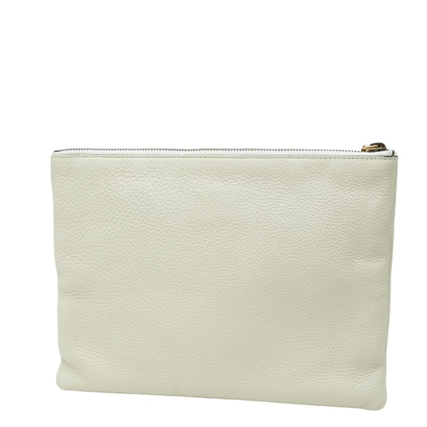 Gucci Animalier Ivory Leather Pouch