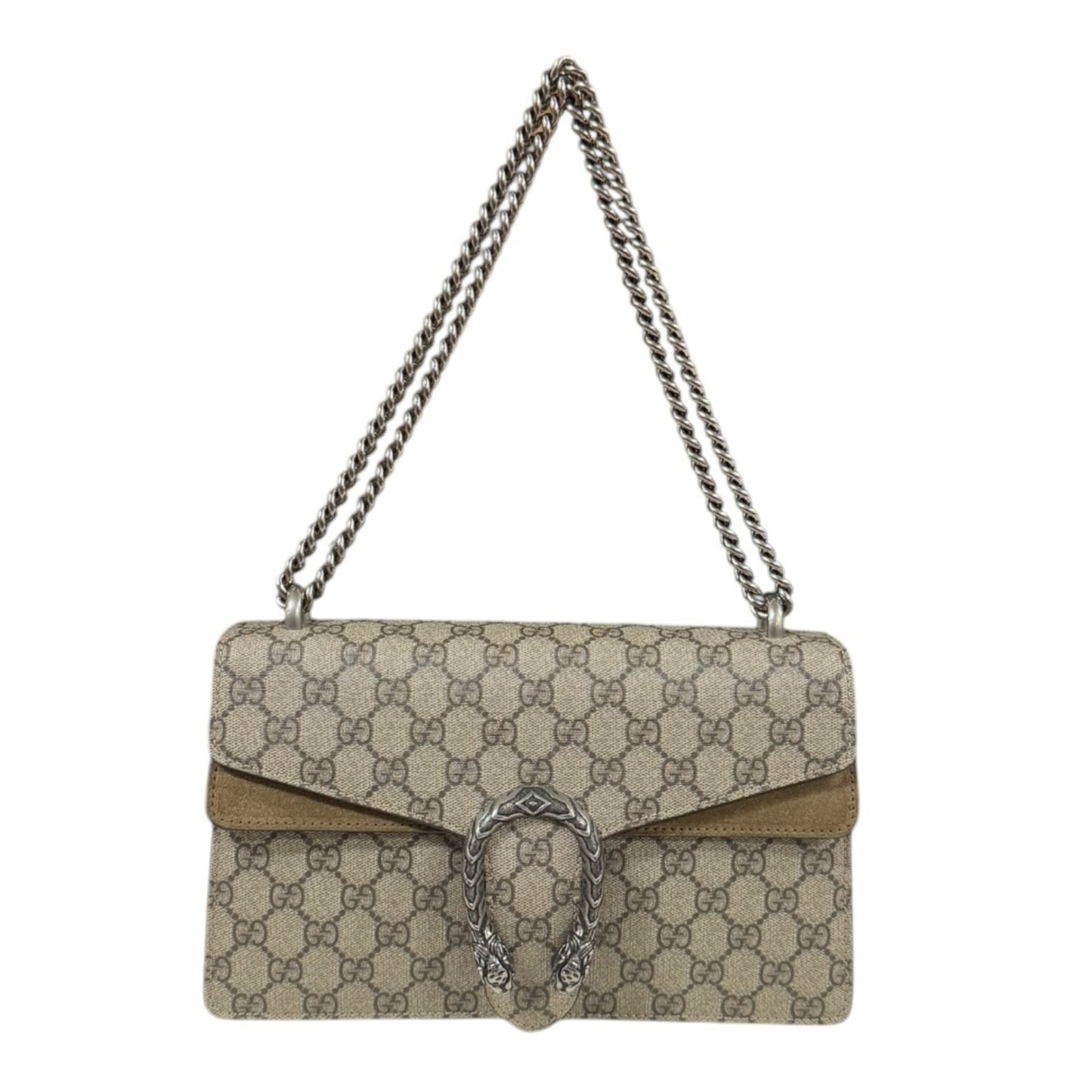 Gucci Beige Gg Supreme Shoulder Bag