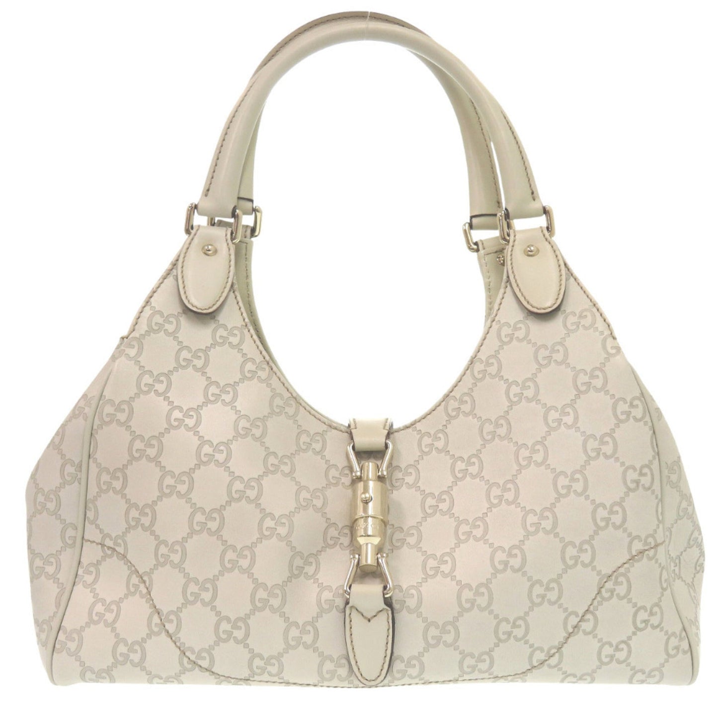 Gucci Ivory Leather Shoulder Bag