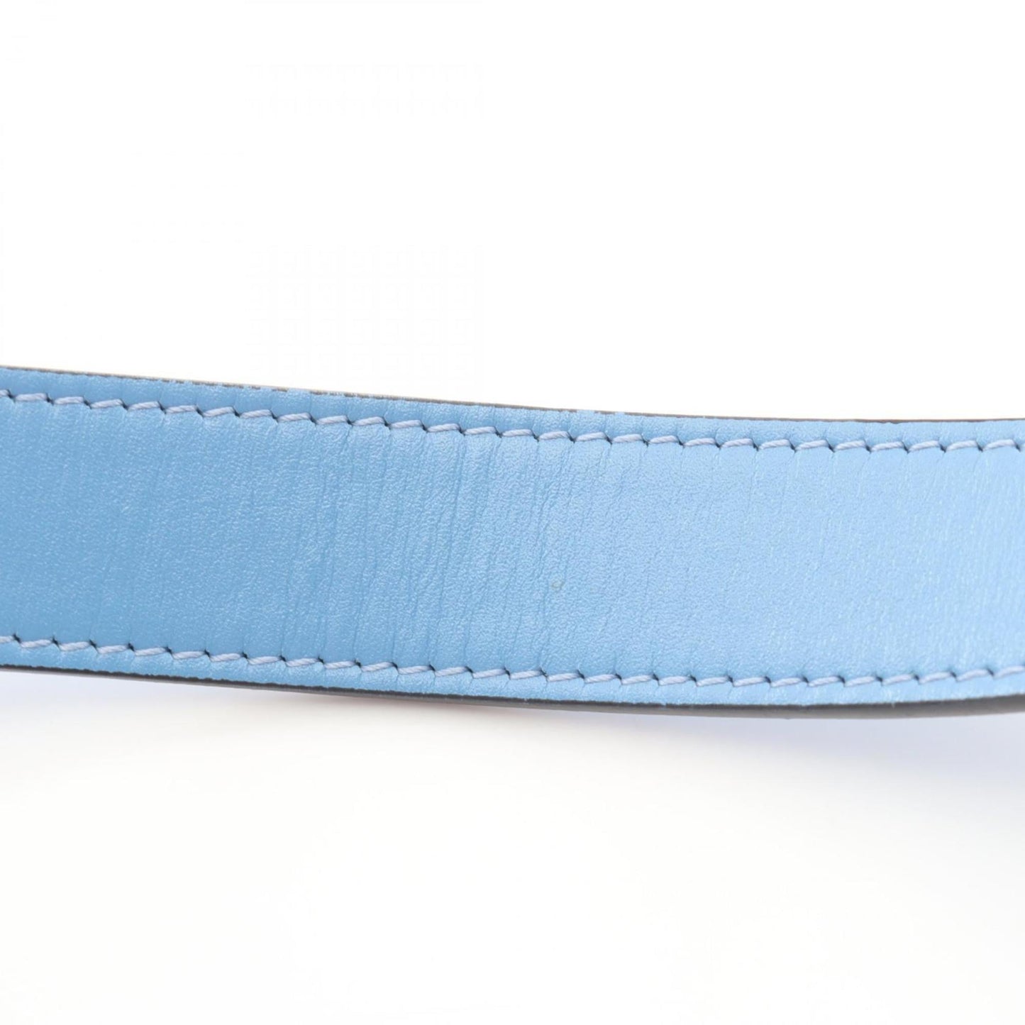 Gucci Blue Canvas Leather Shoulder Bag