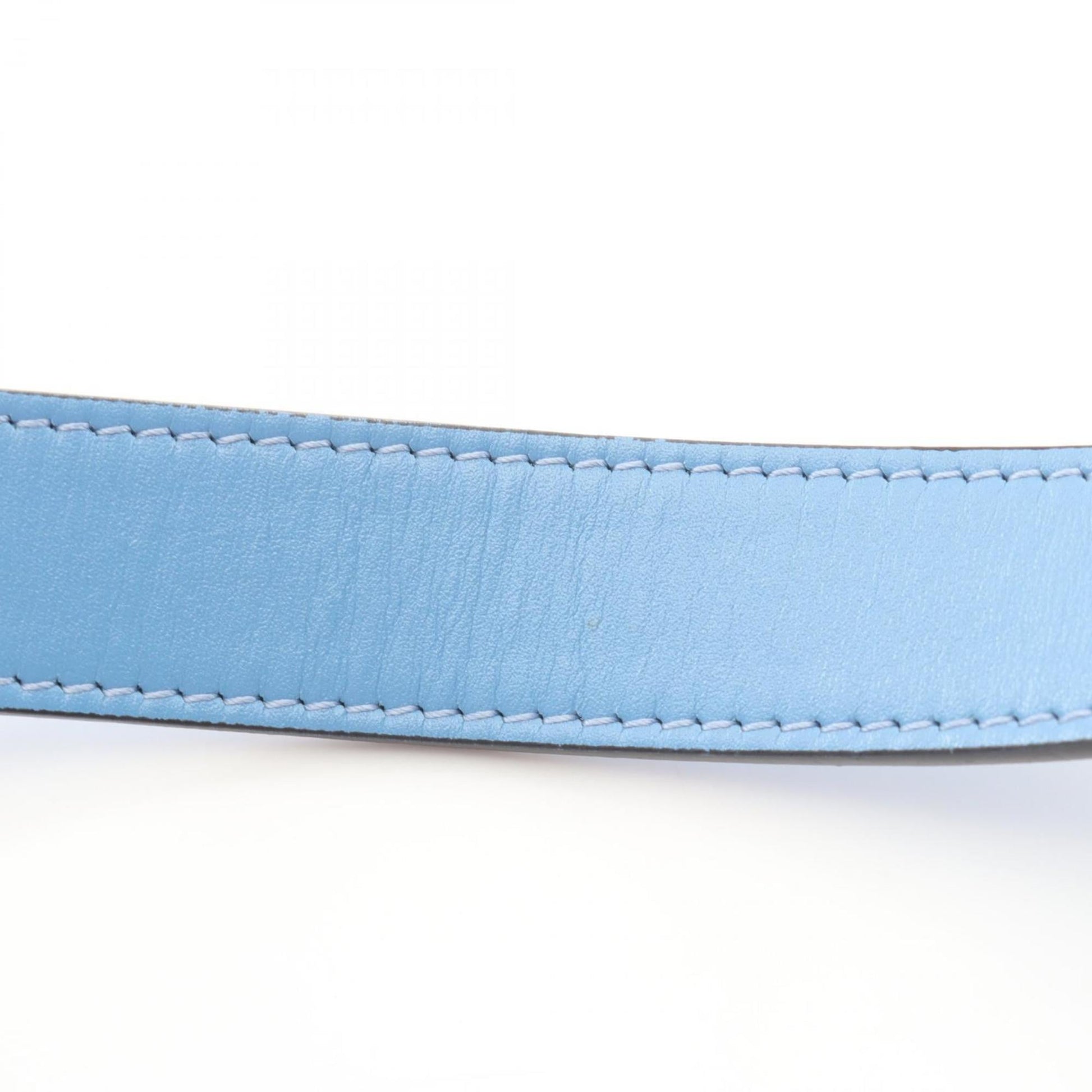 Gucci Blue Canvas Leather Shoulder Bag