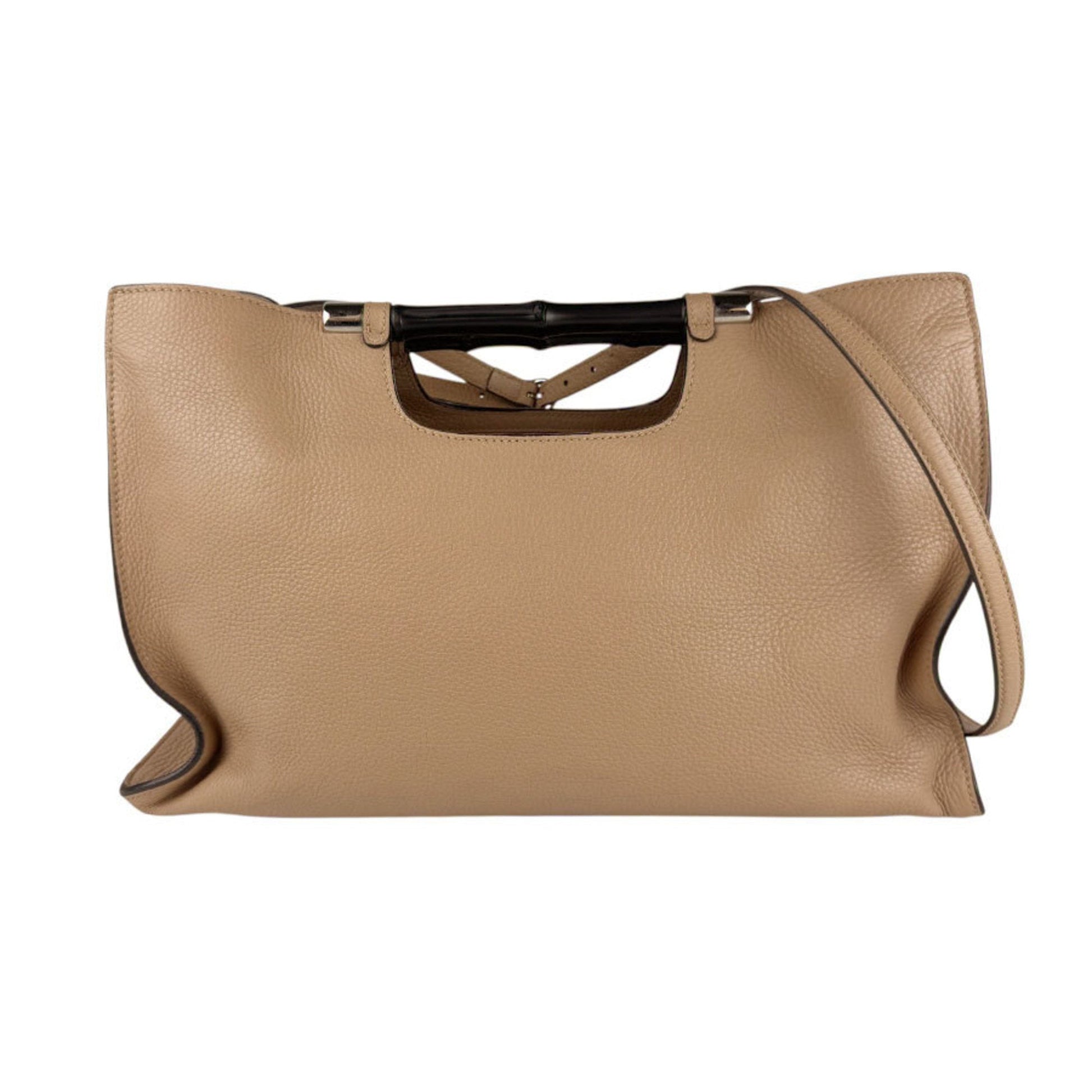 Gucci Beige Leather Handbag Shoulder Bag