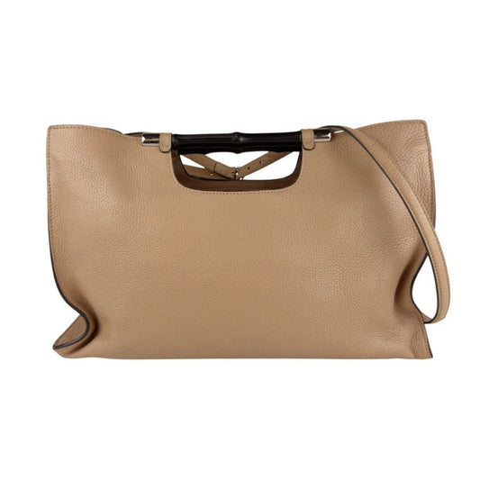 Gucci Beige Leather Handbag Shoulder Bag