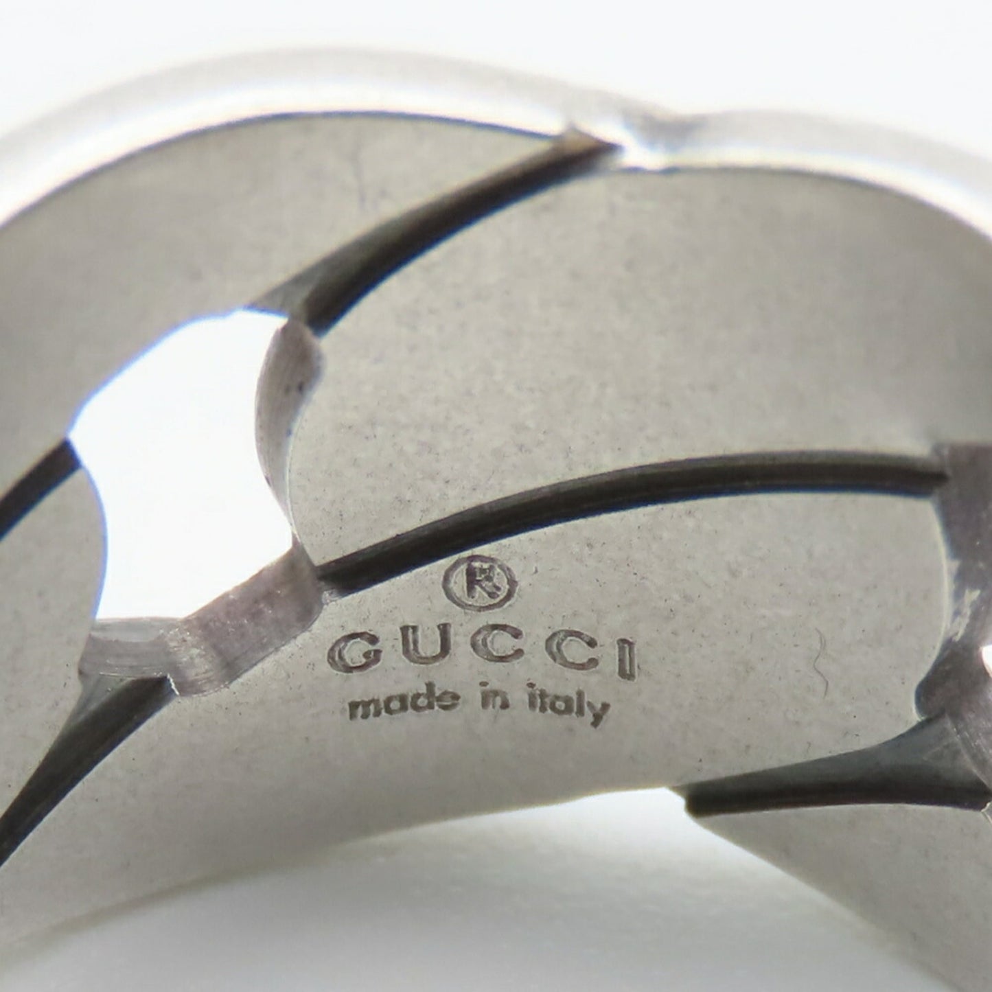 Gucci Silver Silver 925 Band Ring