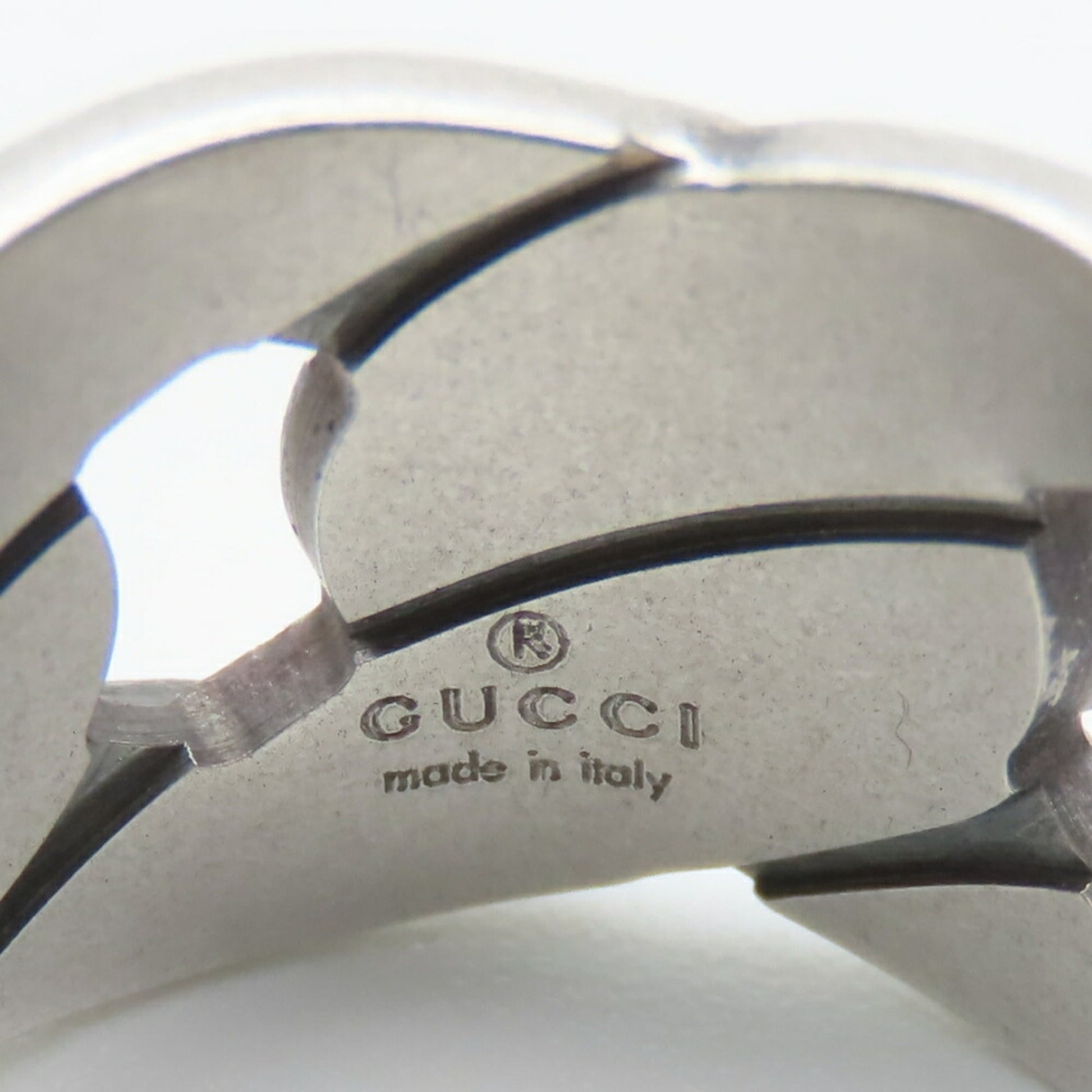 Gucci Silver Silver 925 Band Ring