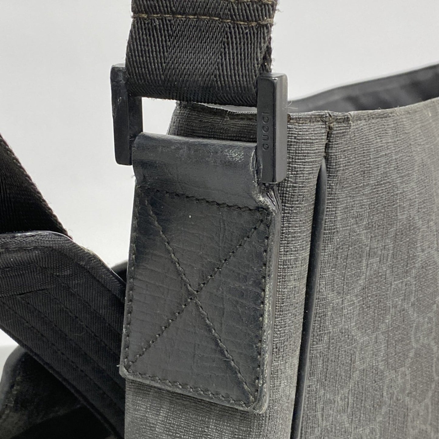 Gucci Black Pvc Shoulder Bag