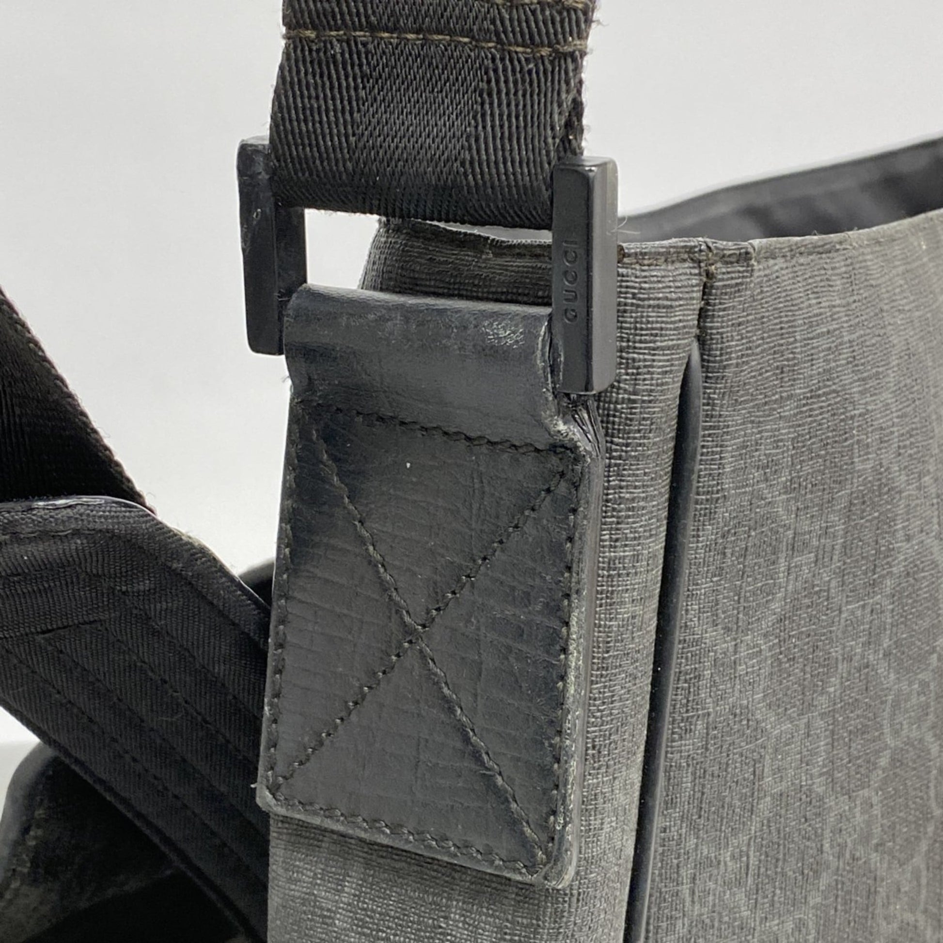 Gucci Black Pvc Shoulder Bag
