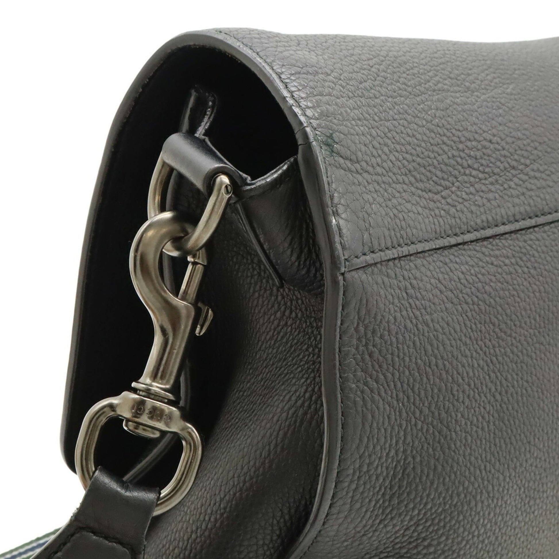 Gucci Black Leather Shoulder Bag