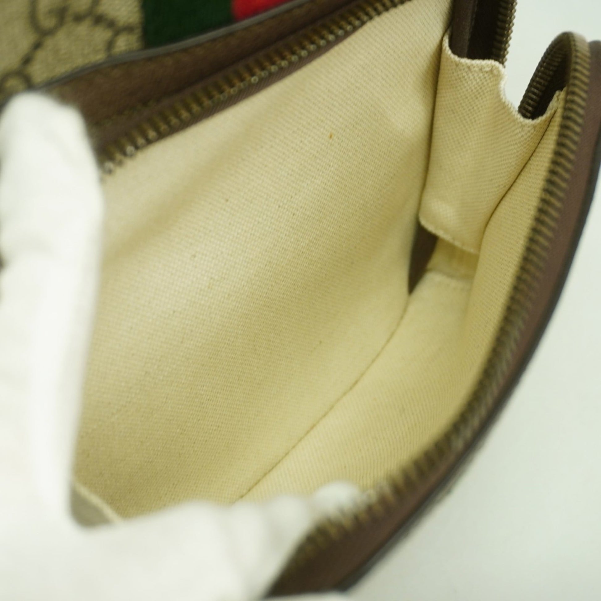 Gucci Brown Pvc Leather Backpack
