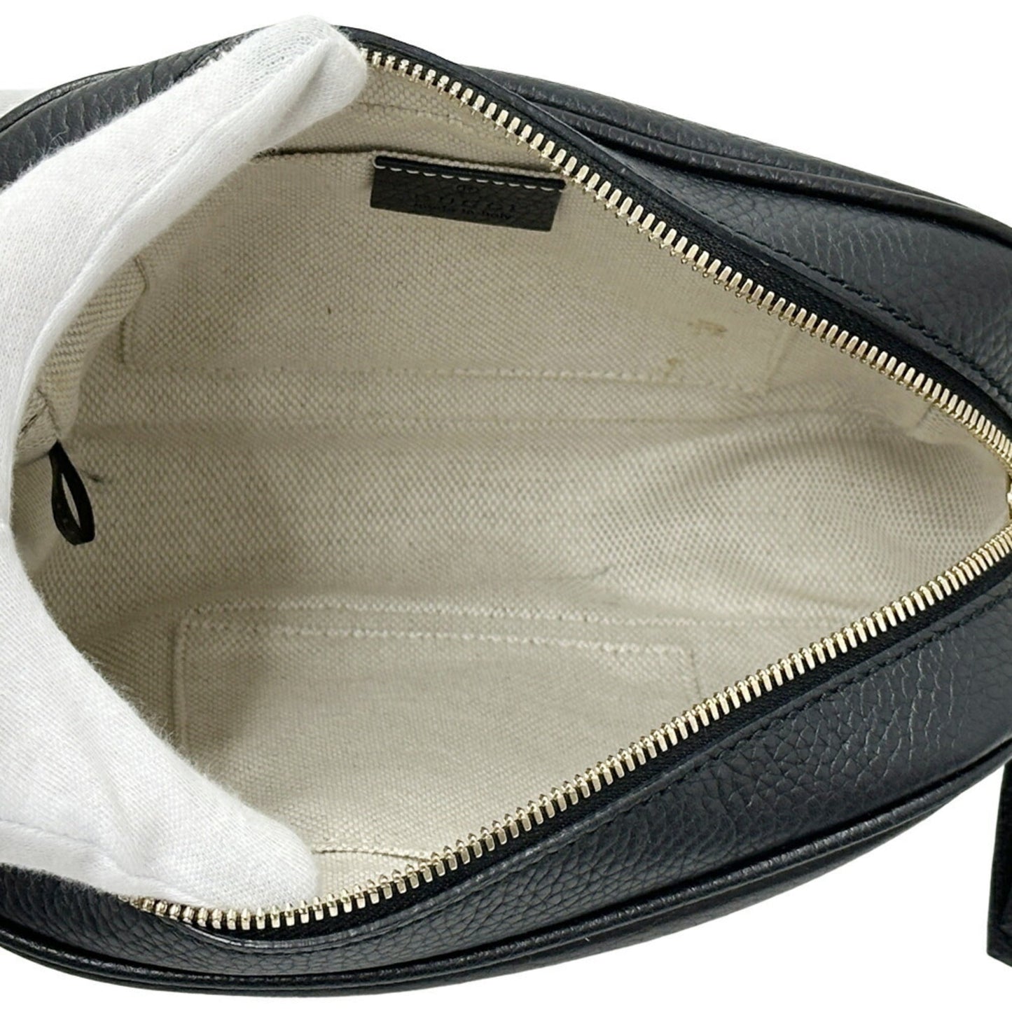 Gucci Black Leather Shoulder Bag
