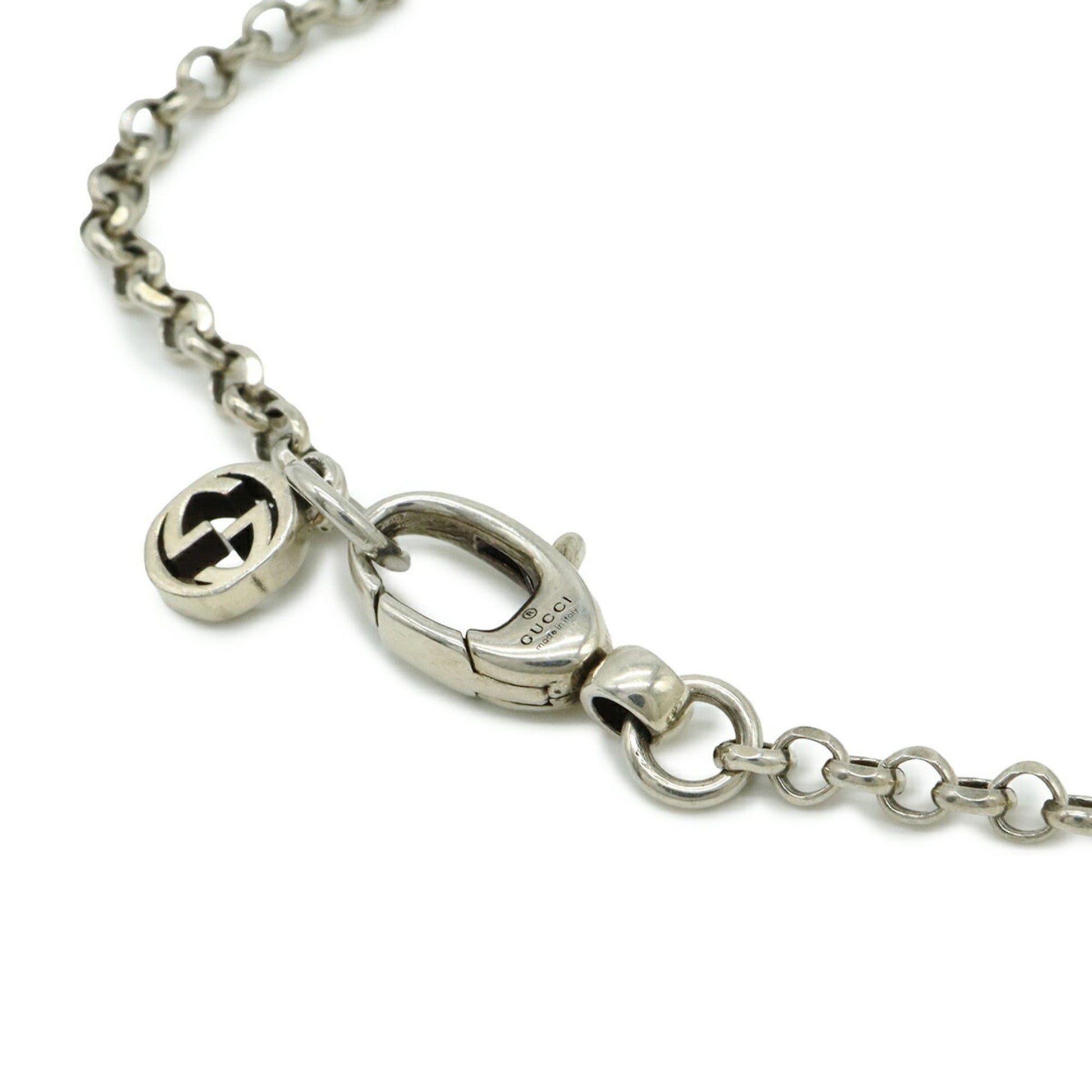 Gucci Silver Silver 925 Charm Bracelet