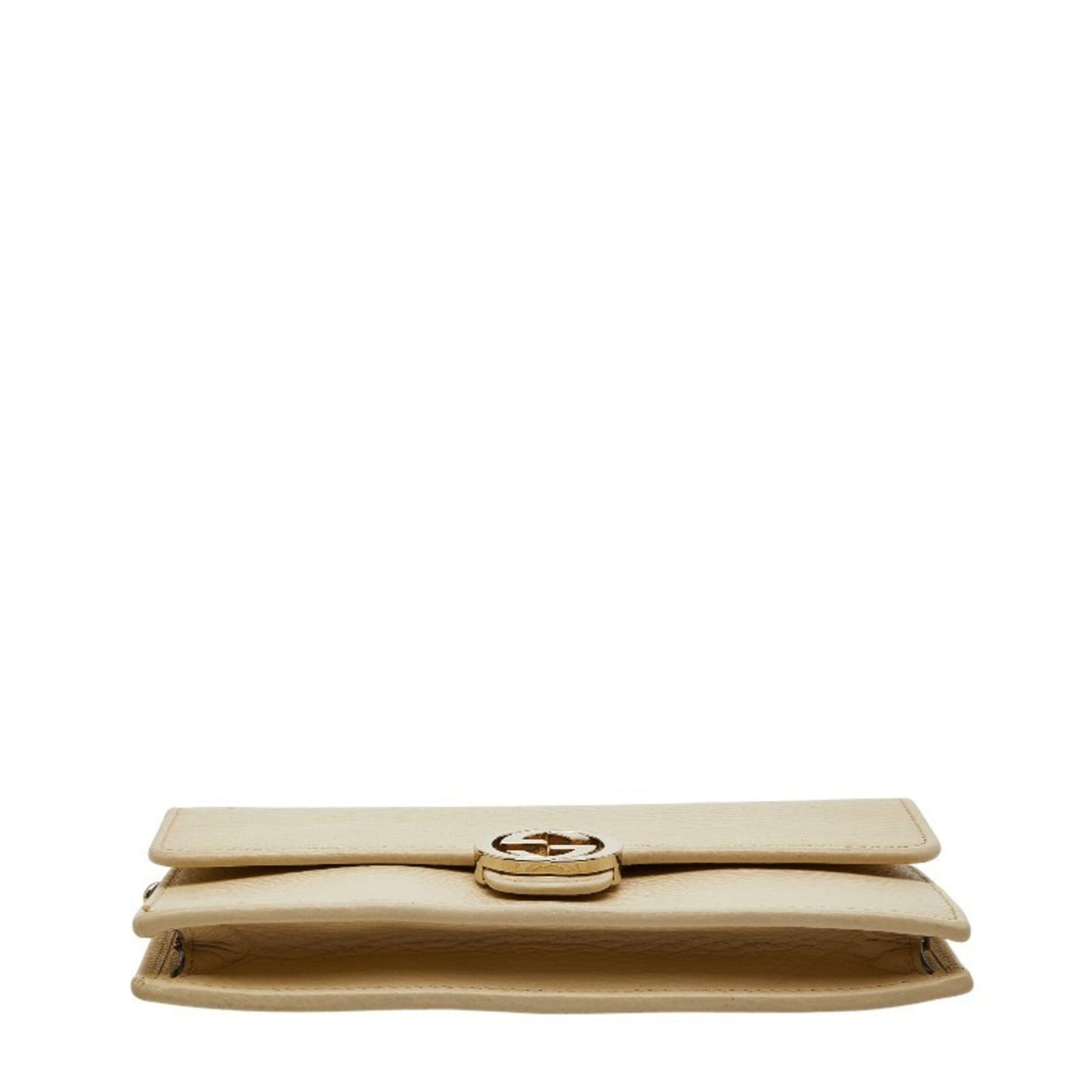 Gucci White Leather Shoulder Bag