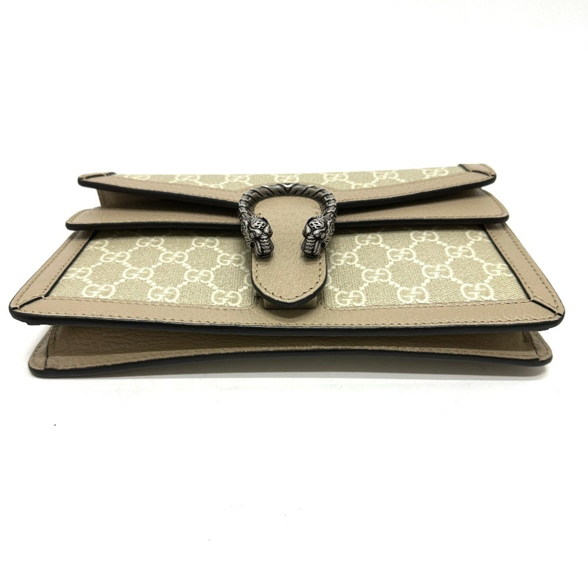 Gucci Beige Gg Supreme Shoulder Bag