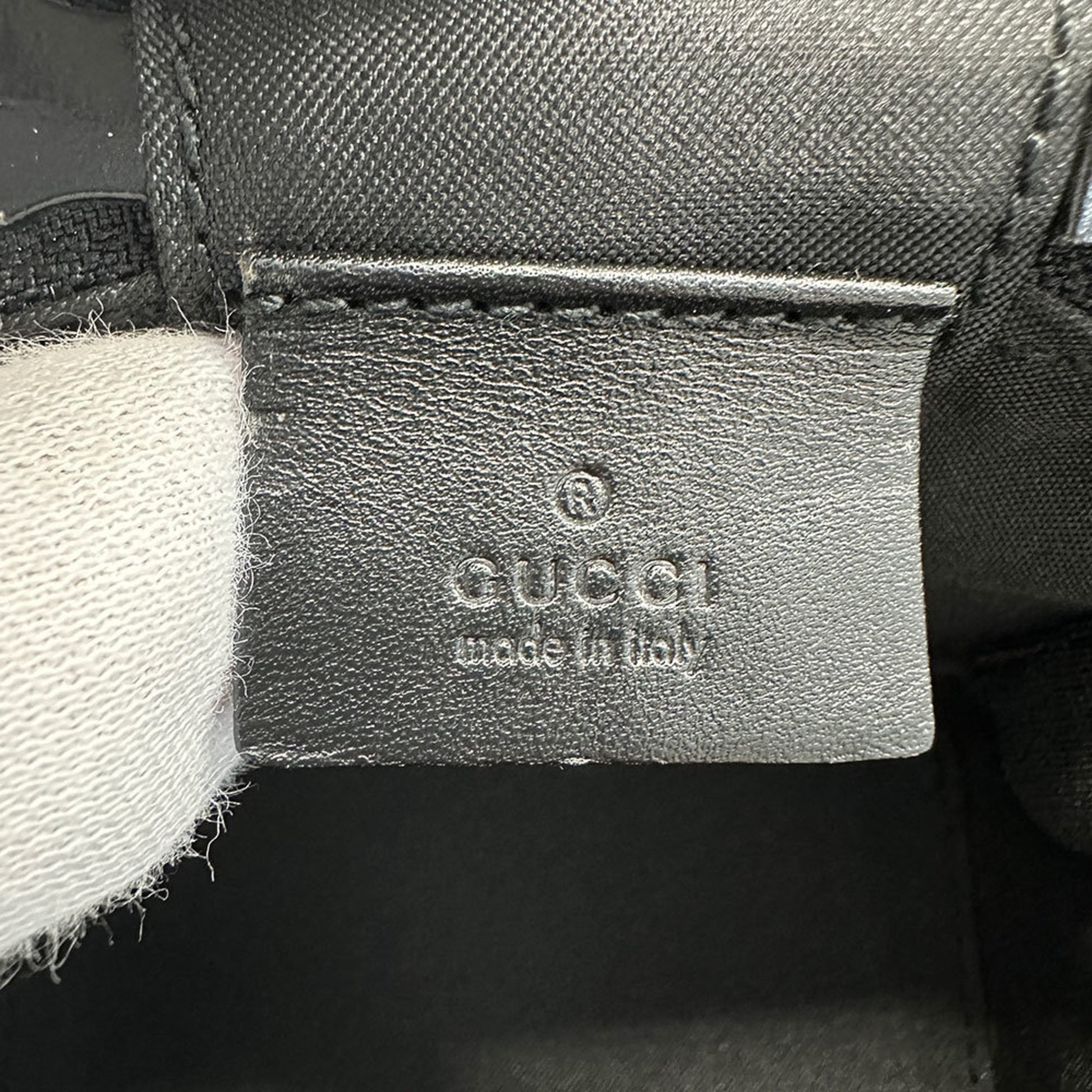 Gucci Gg Canvas Black Gg Canvas Handbag