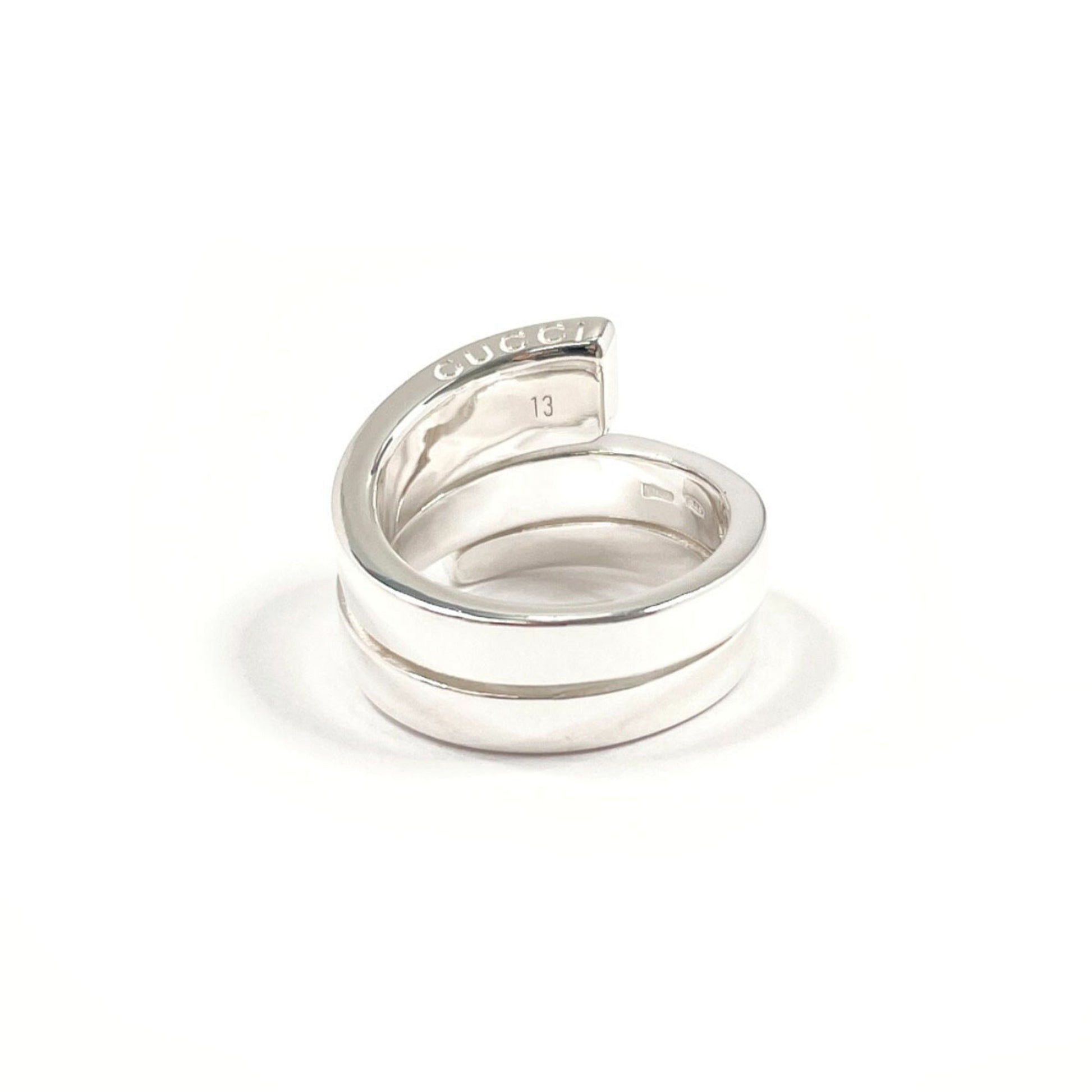 Gucci Silver Silver 925 Band Ring