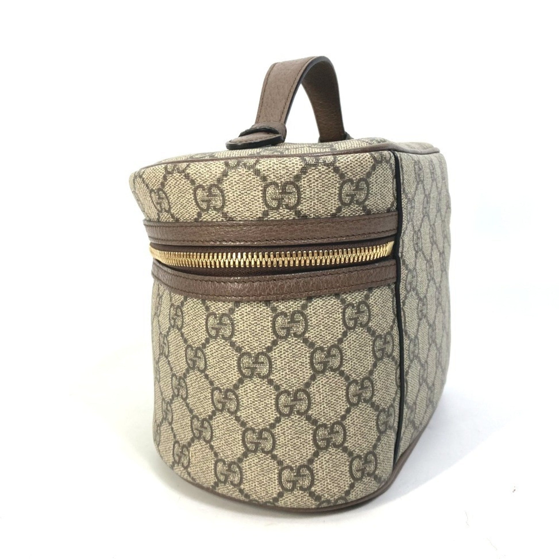 Gucci Beige Gg Supreme Handbag Vanity Bag