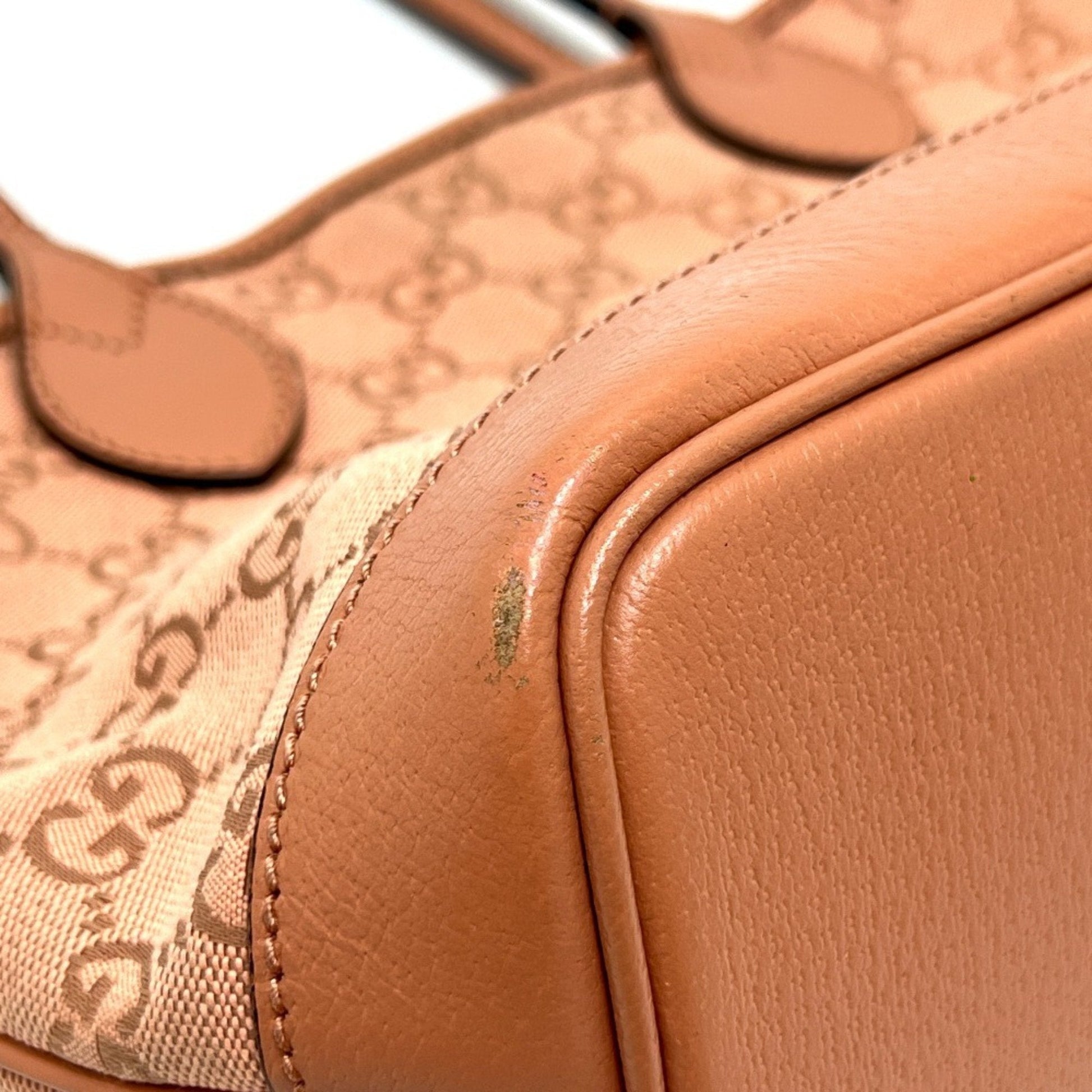 Gucci Pink Gg Canvas Tote Bag