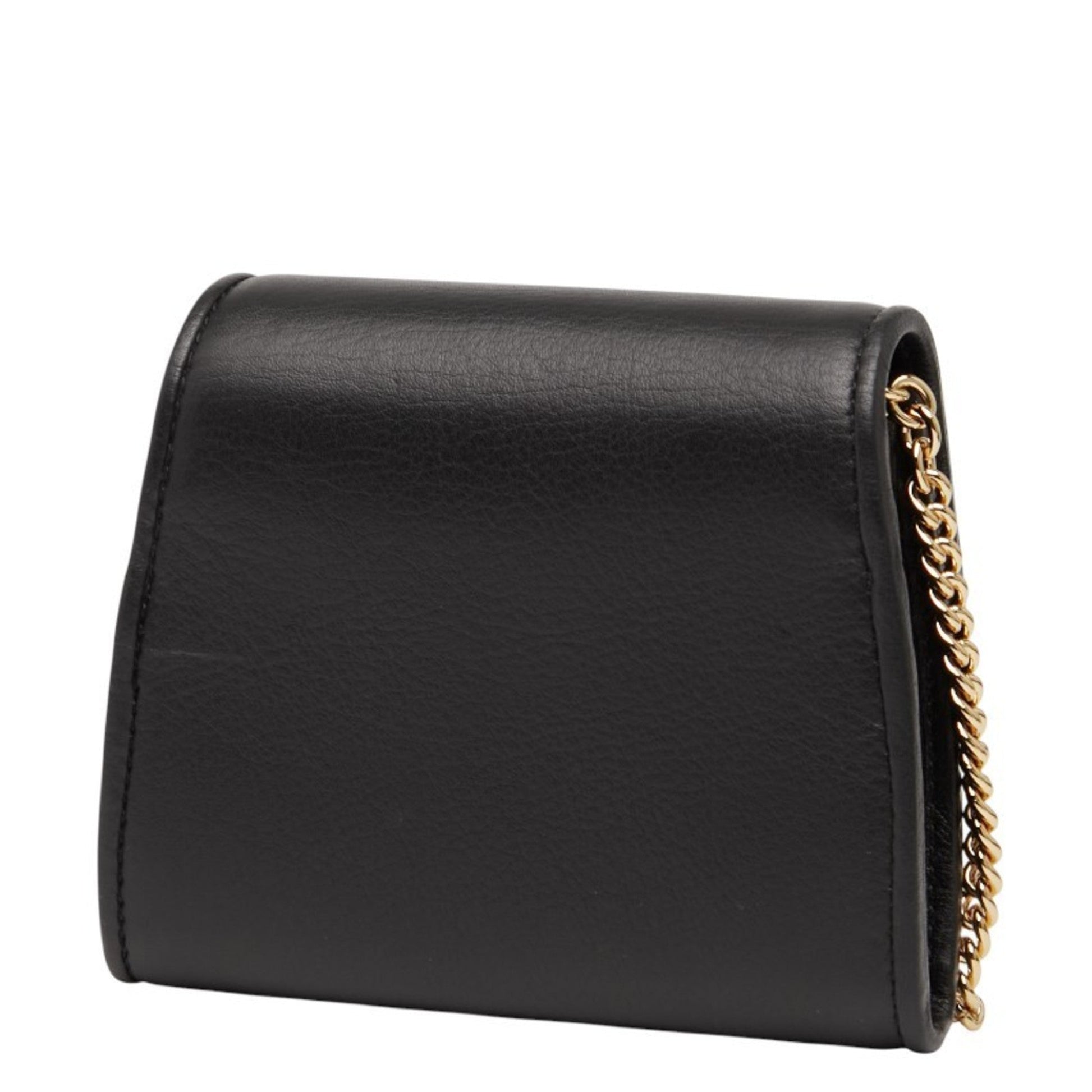 Gucci Black Leather Shoulder Bag
