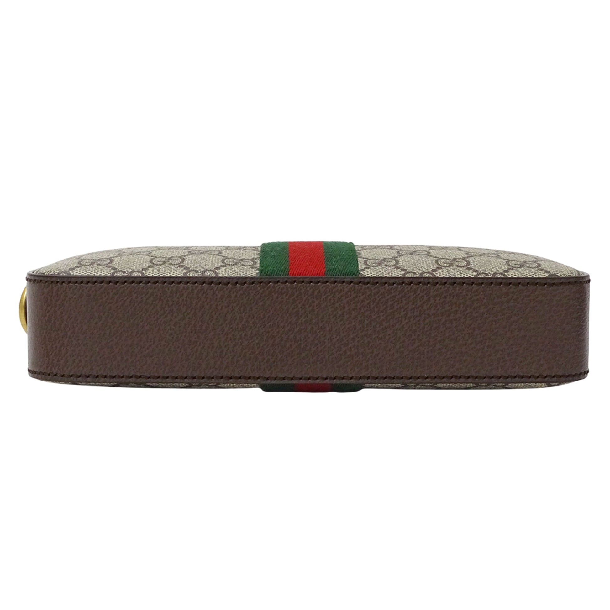 Gucci Beige Brown Gg Supreme Canvas Clutch Bag Shoulder Bag