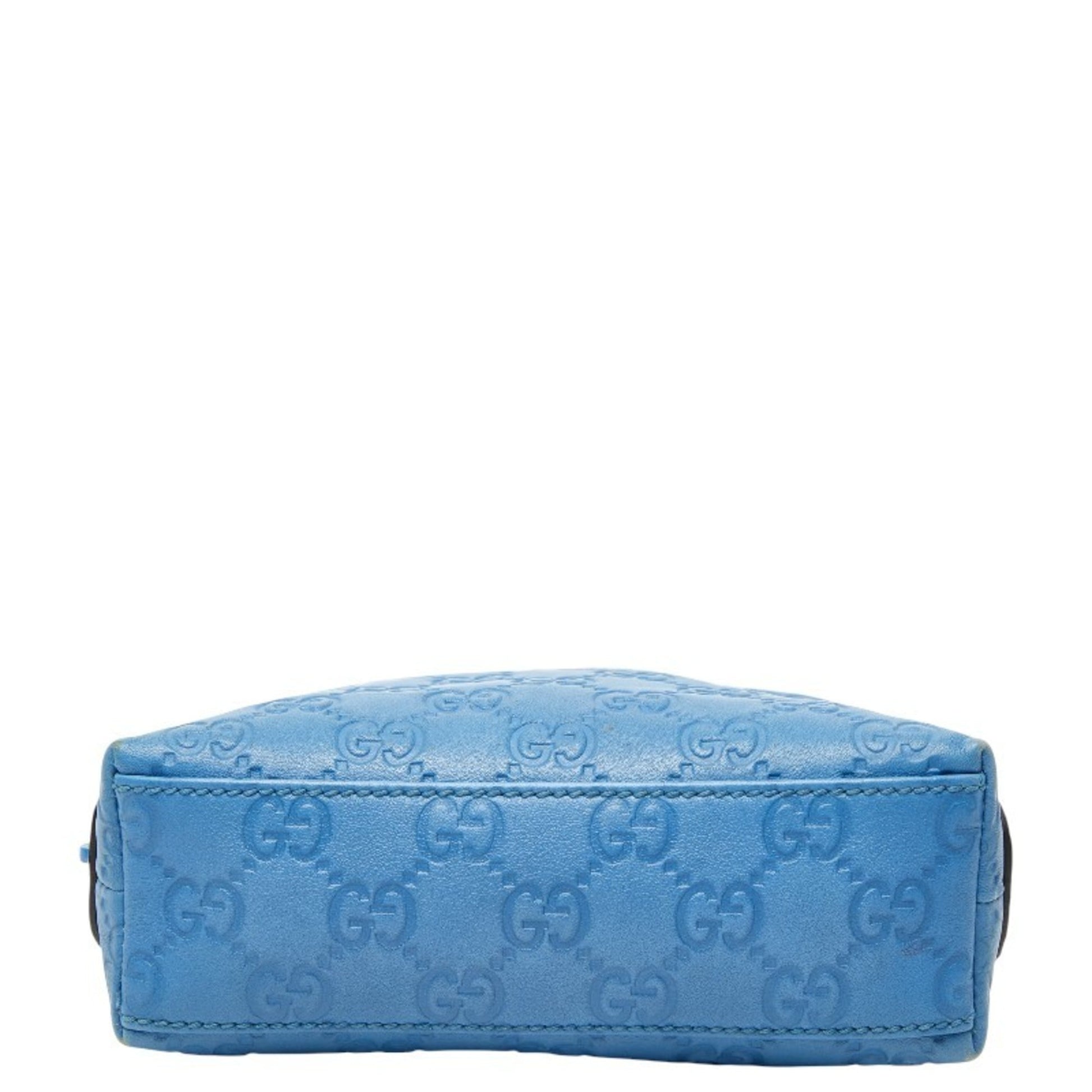 Gucci Blue Leather Pouch